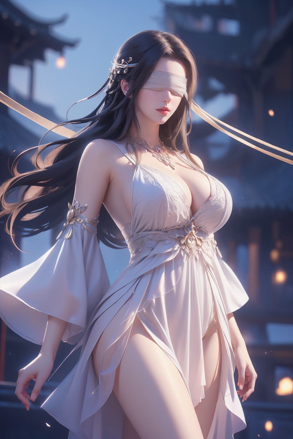 AI绘画 363 兰若[38P]第1张