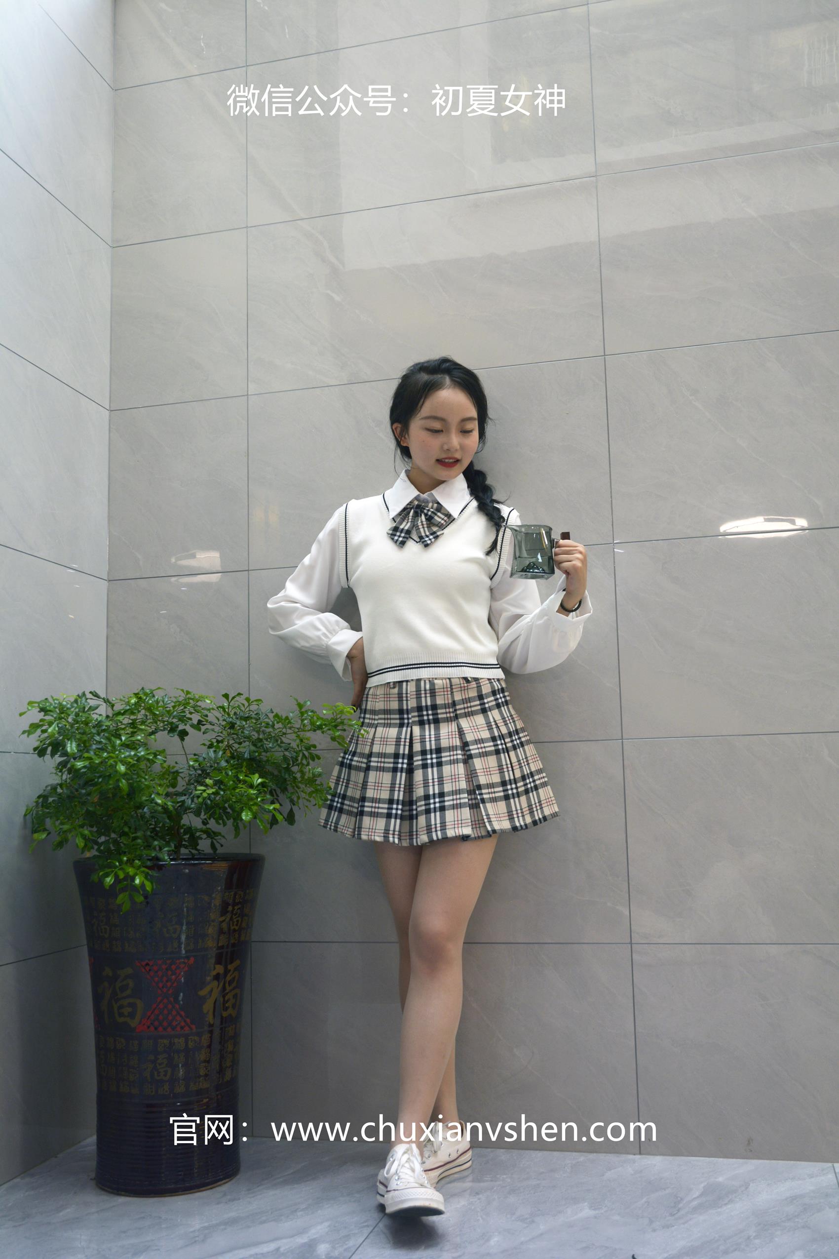 初夏女神 NO.062 双双 改良JK套[125P]第2张