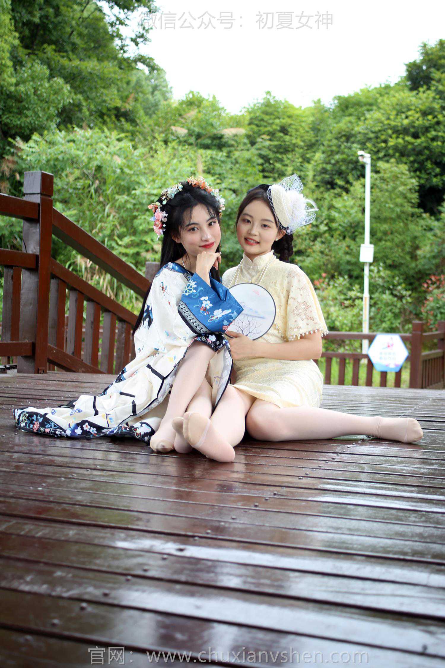 初夏女神 NO.213 柒柒、双双 留洋晚清[119P]第11张