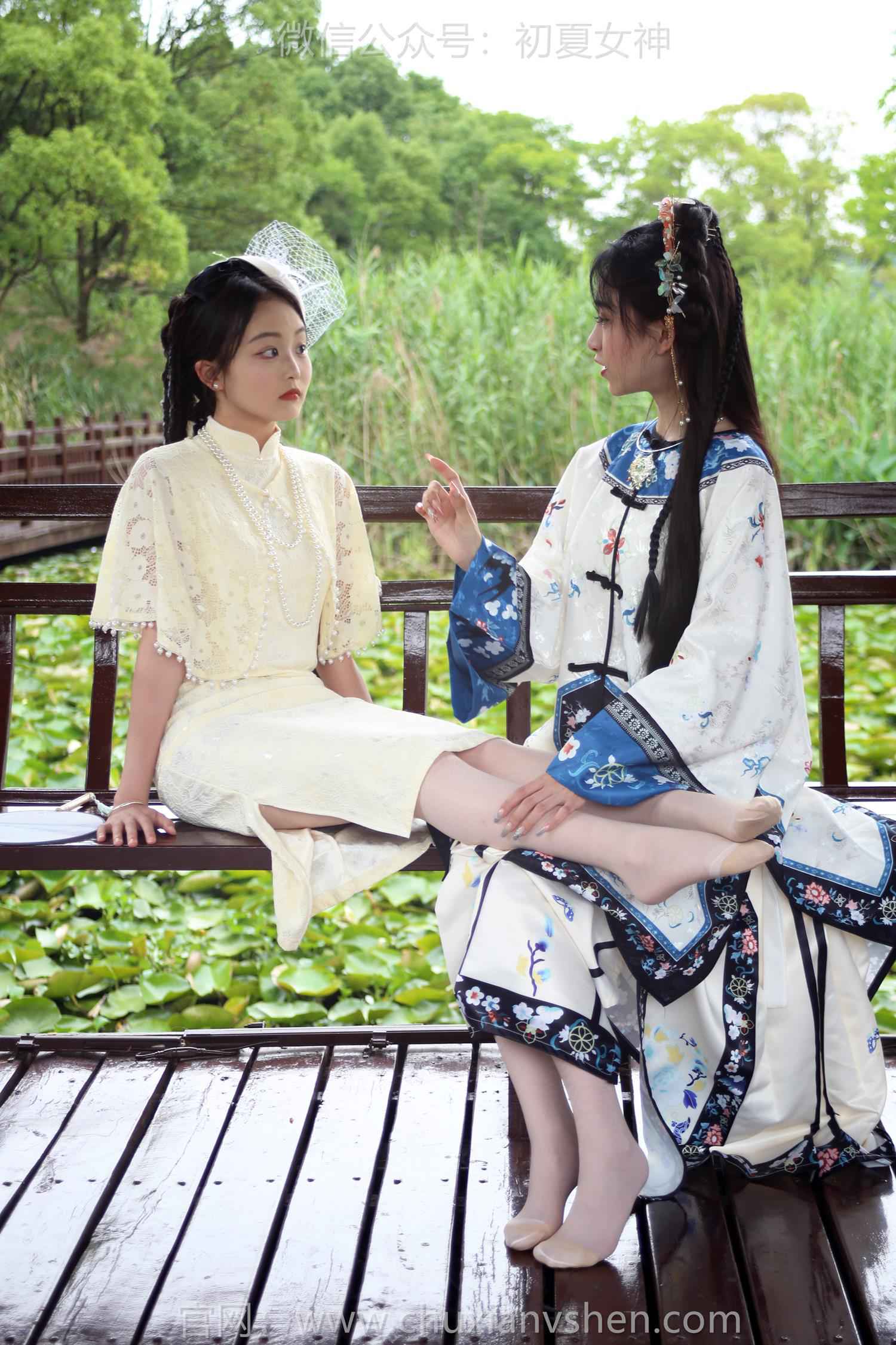 初夏女神 NO.213 柒柒、双双 留洋晚清[119P]第16张