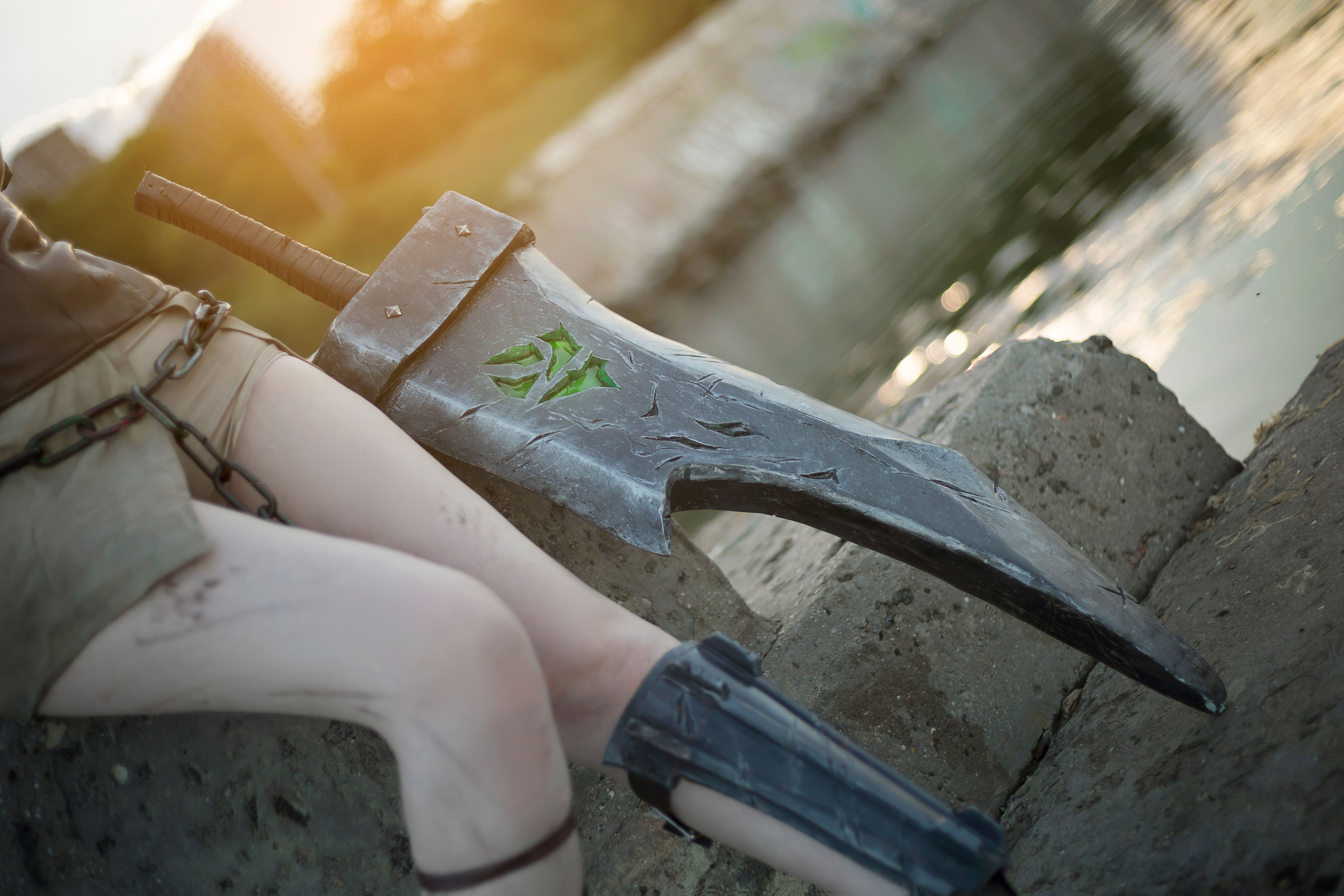 [COS福利] 国外美女SayaTheFox - 放逐之刃第4张