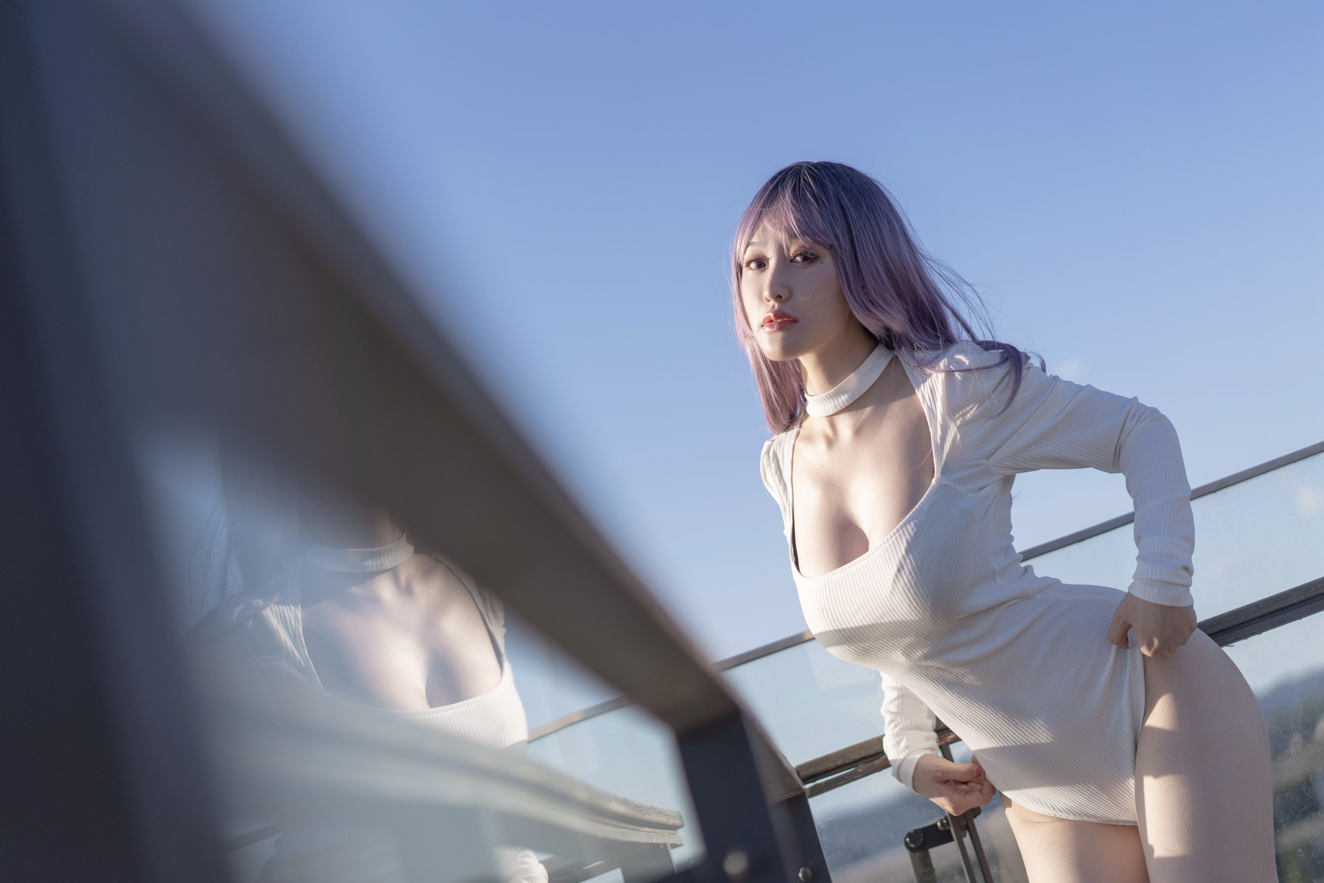 [网红COSER写真] 动漫博主脱尾巴Mizuki - 天台第9张