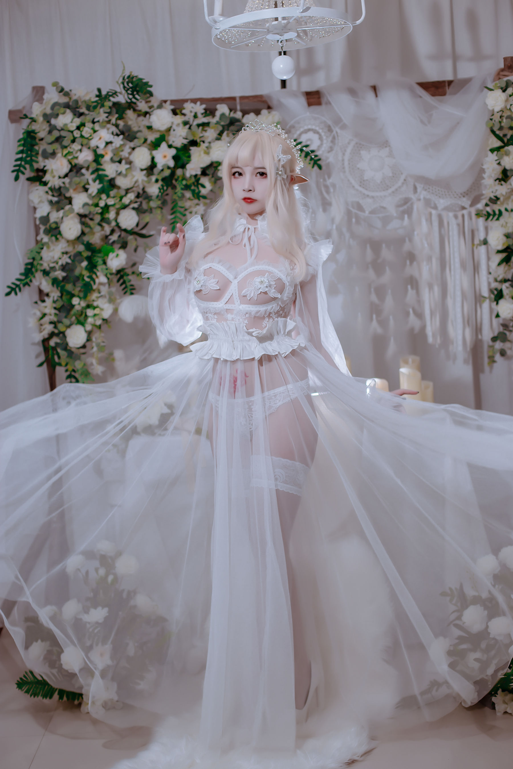 [网红COSER写真] 人气Coser二佐Nisa - 精灵公主第9张