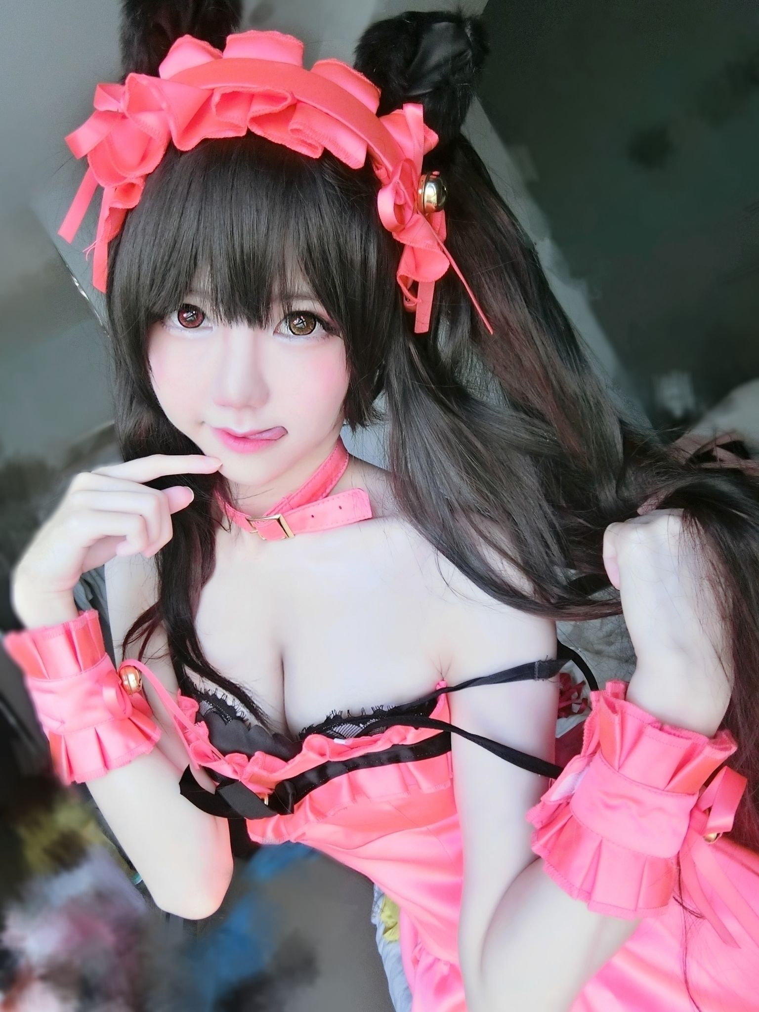 [网红COSER写真] Sally Dorasnow - Bonus Kurumi Valentine Set第1张