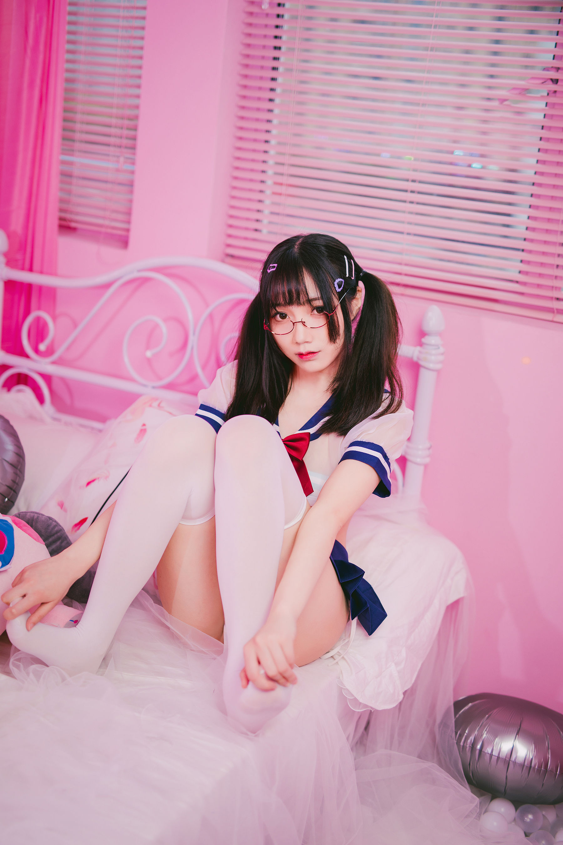 [网红COSER写真] 萝莉福利真央Mao - JK第4张