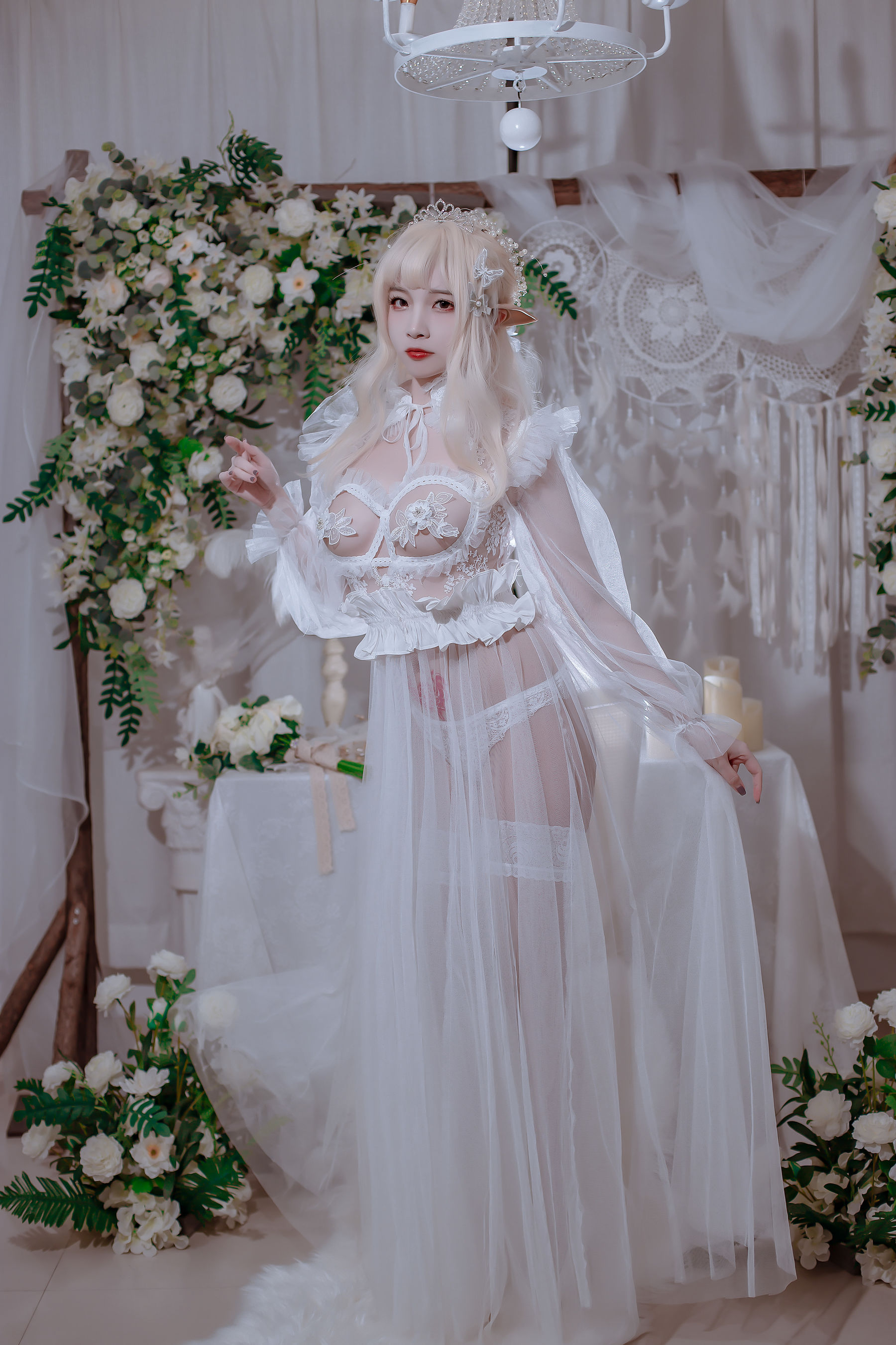 [网红COSER写真] 人气Coser二佐Nisa - 精灵公主第8张