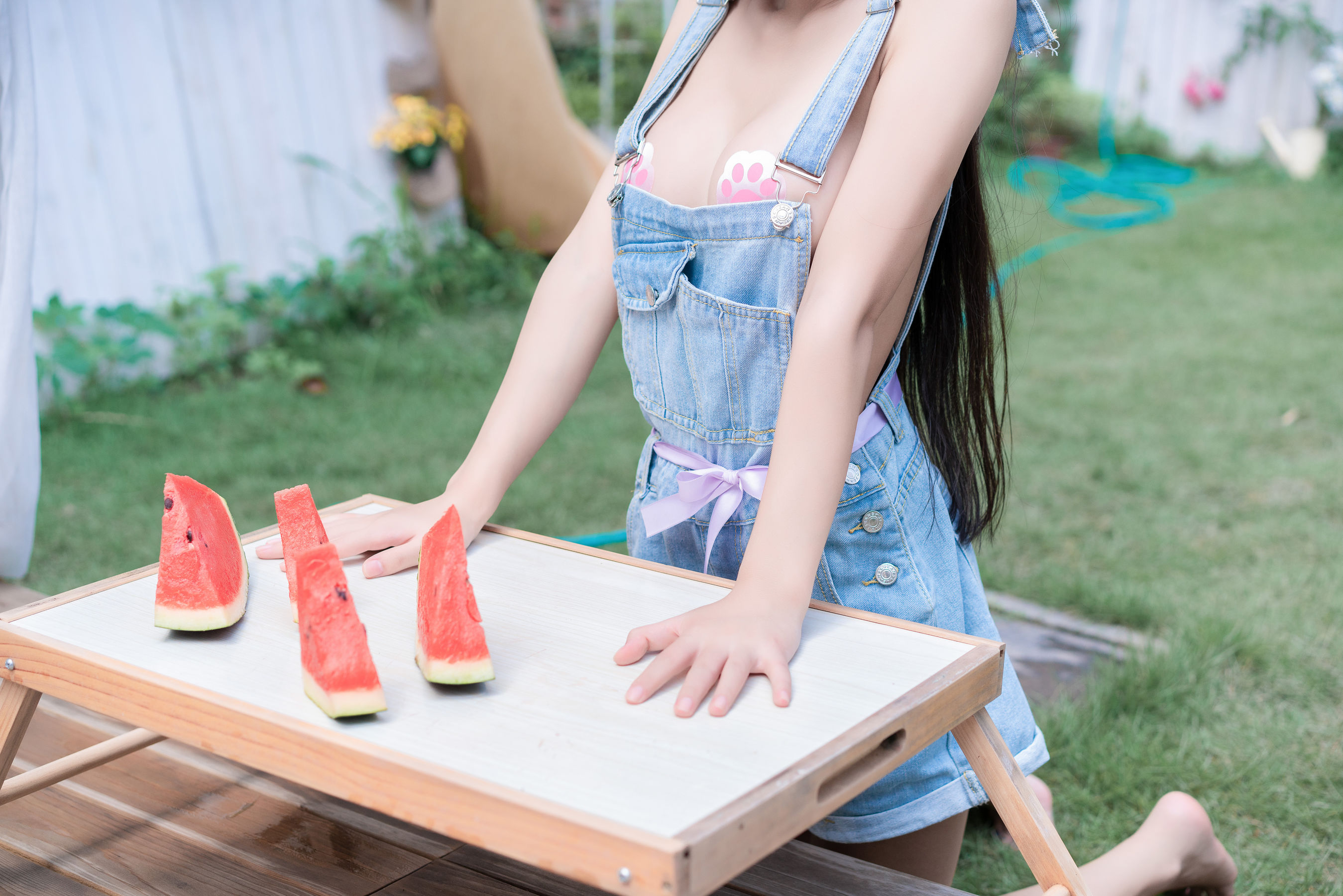 [COS福利] 阳光美少女萌芽儿o0 - 西瓜与夏天第6张