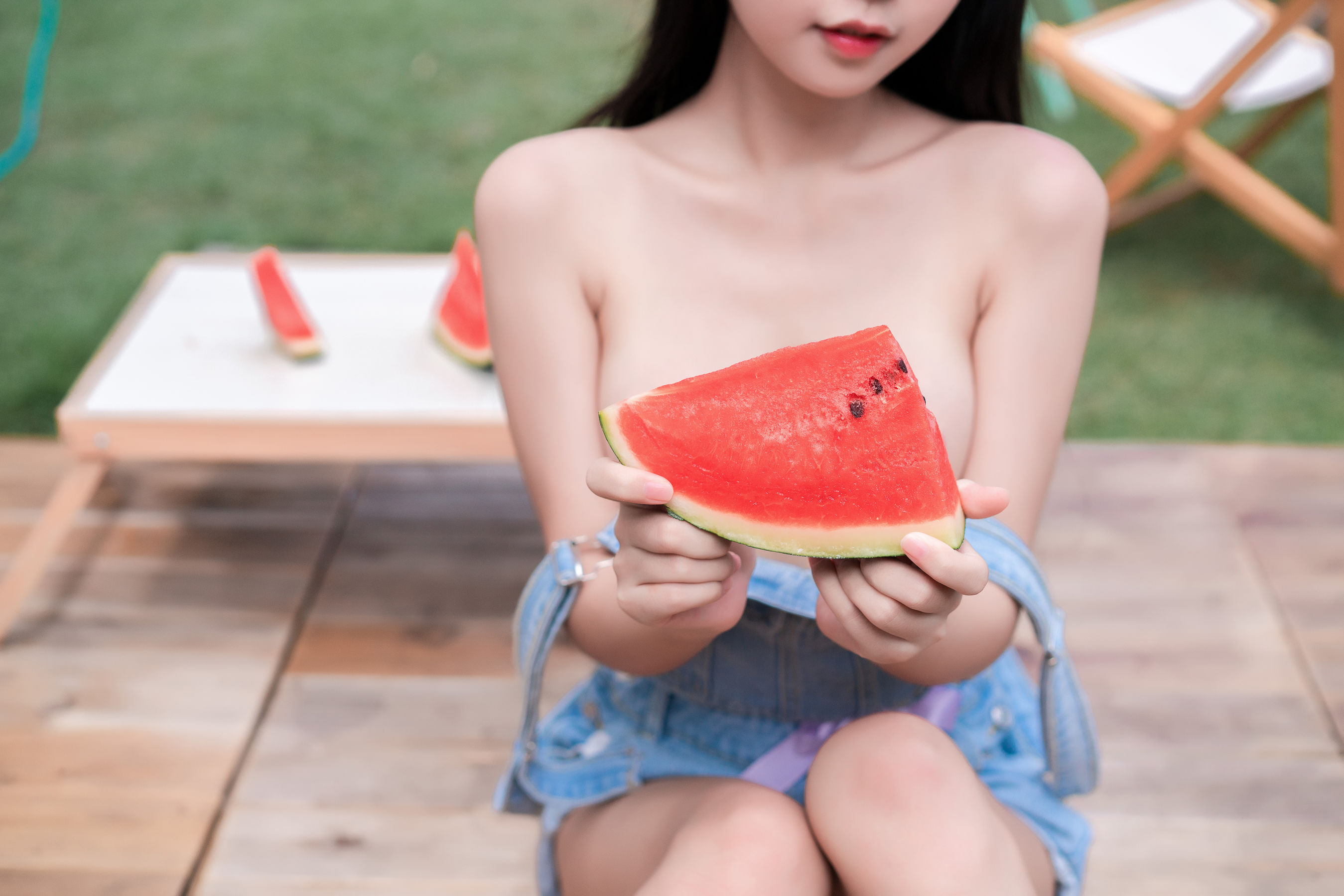 [COS福利] 阳光美少女萌芽儿o0 - 西瓜与夏天第7张