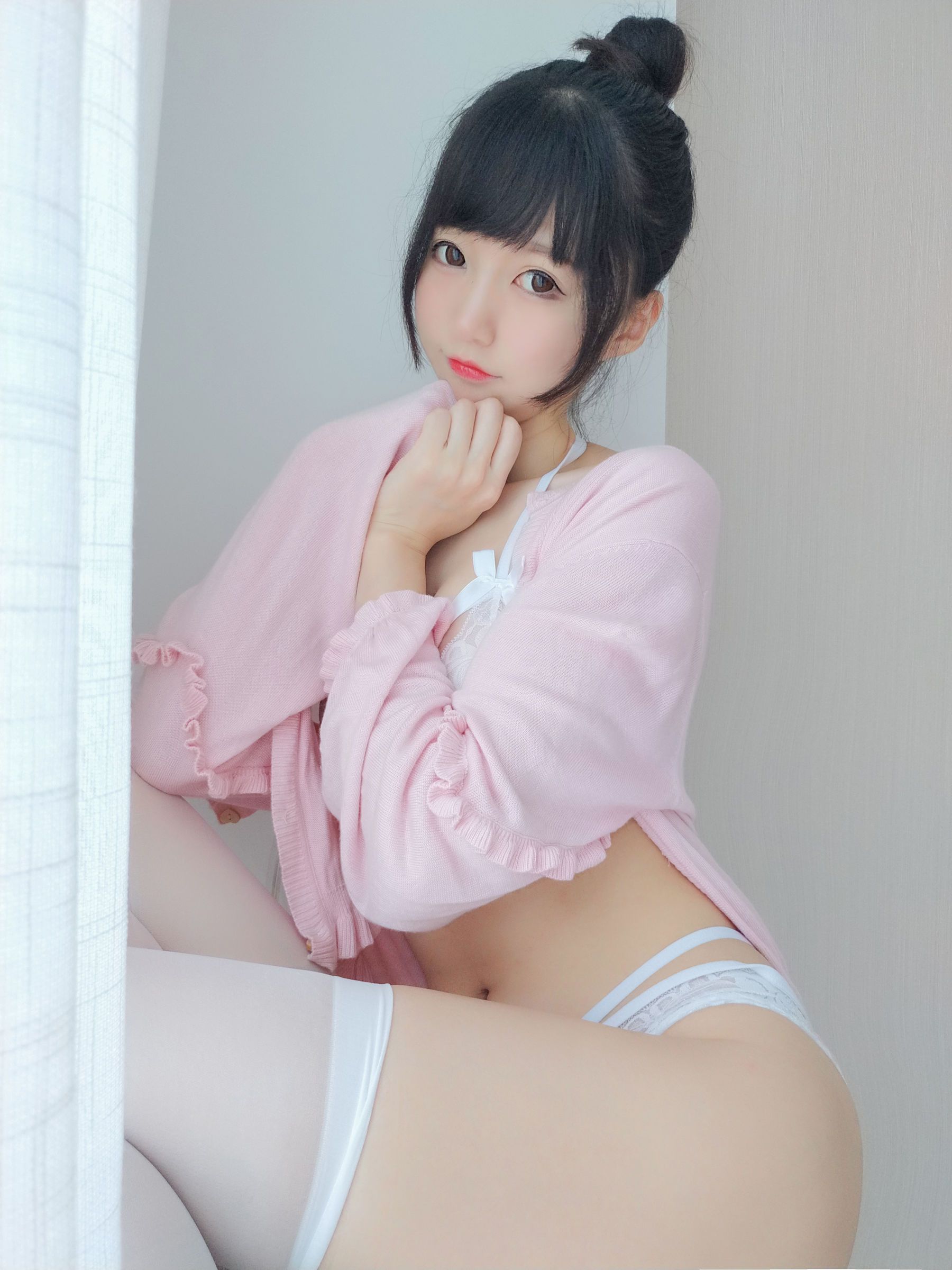 [COS福利] NAGISA魔物喵[fantia] - 夏のレースの下着第6张