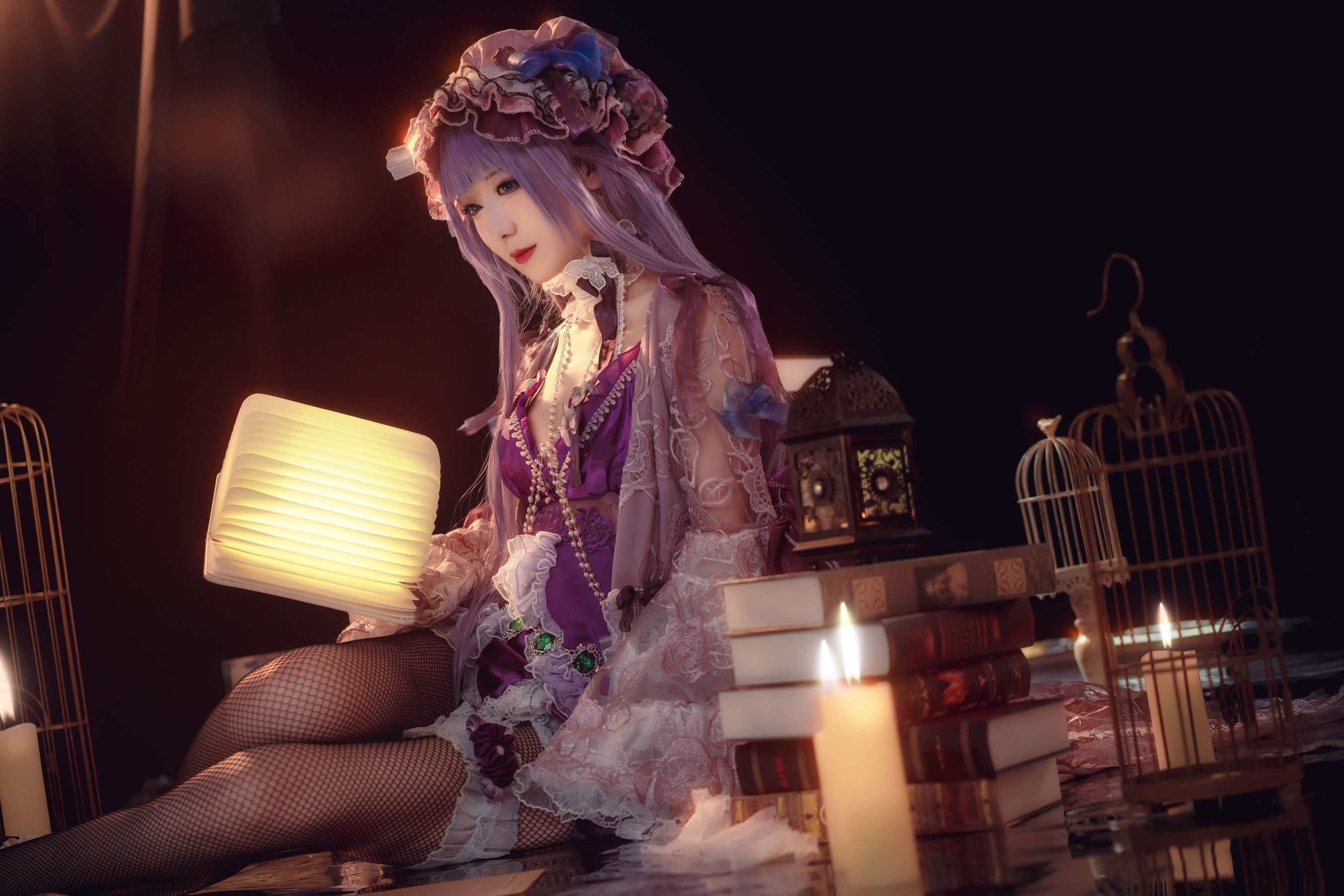 [COS福利] 小姐姐弥音音ww - 帕秋莉第5张