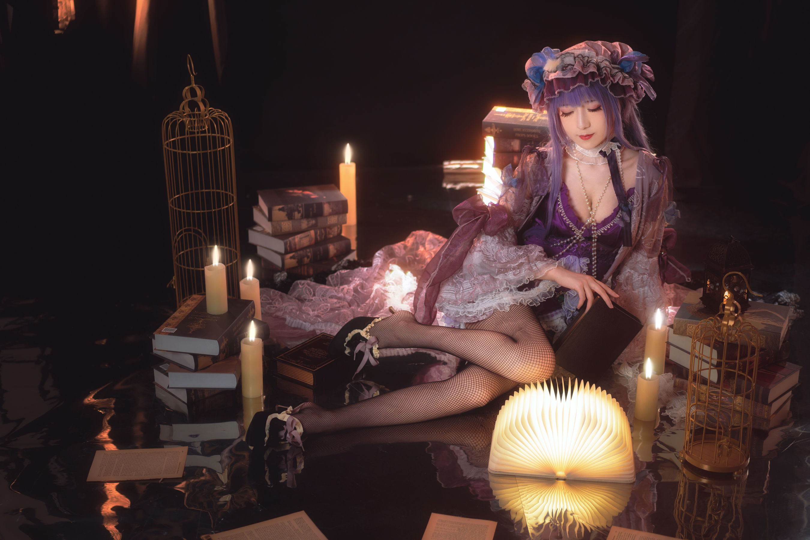 [COS福利] 小姐姐弥音音ww - 帕秋莉第15张