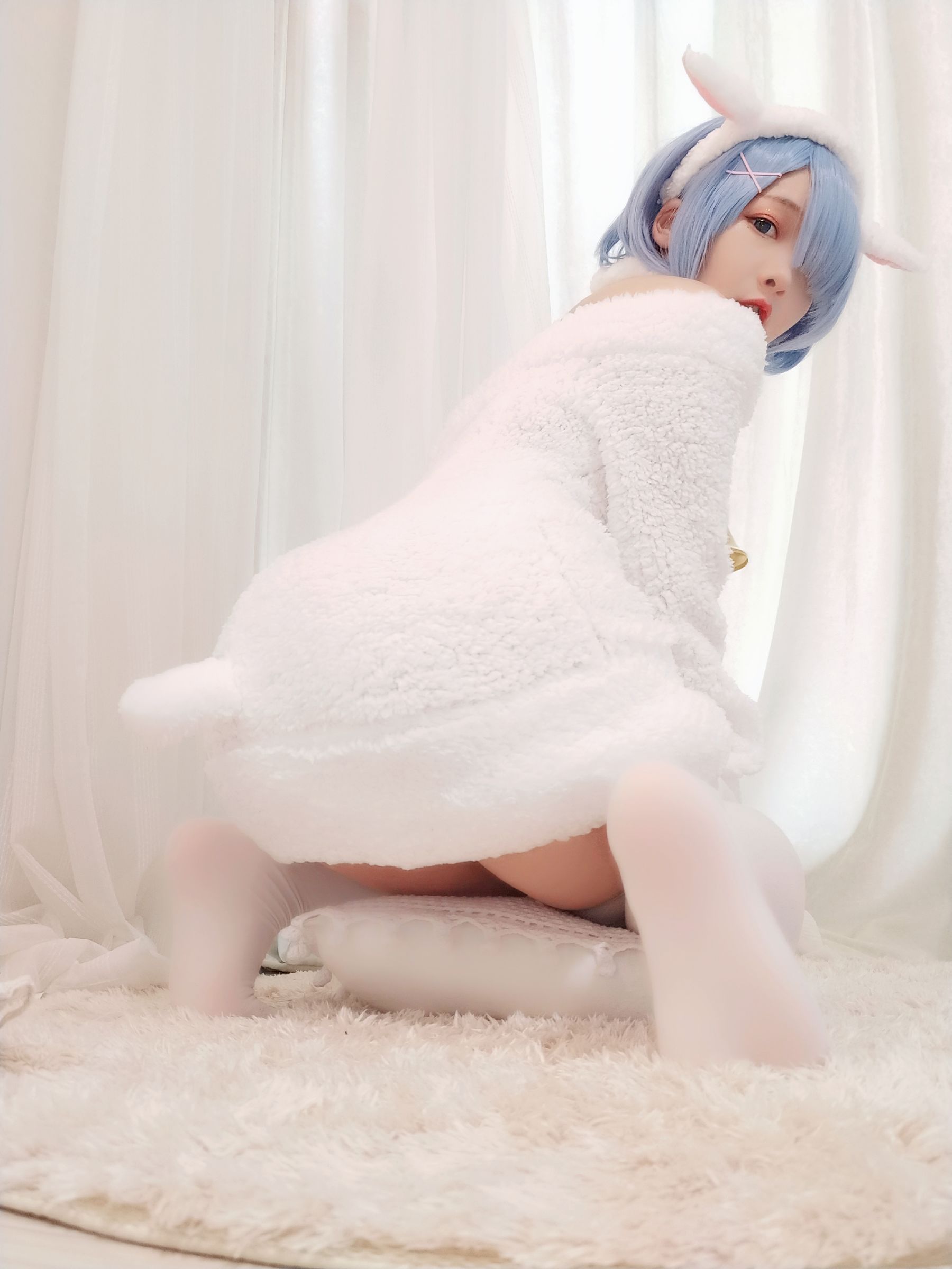 [COS福利] 二次元美女古川kagura - 蕾姆2第3张