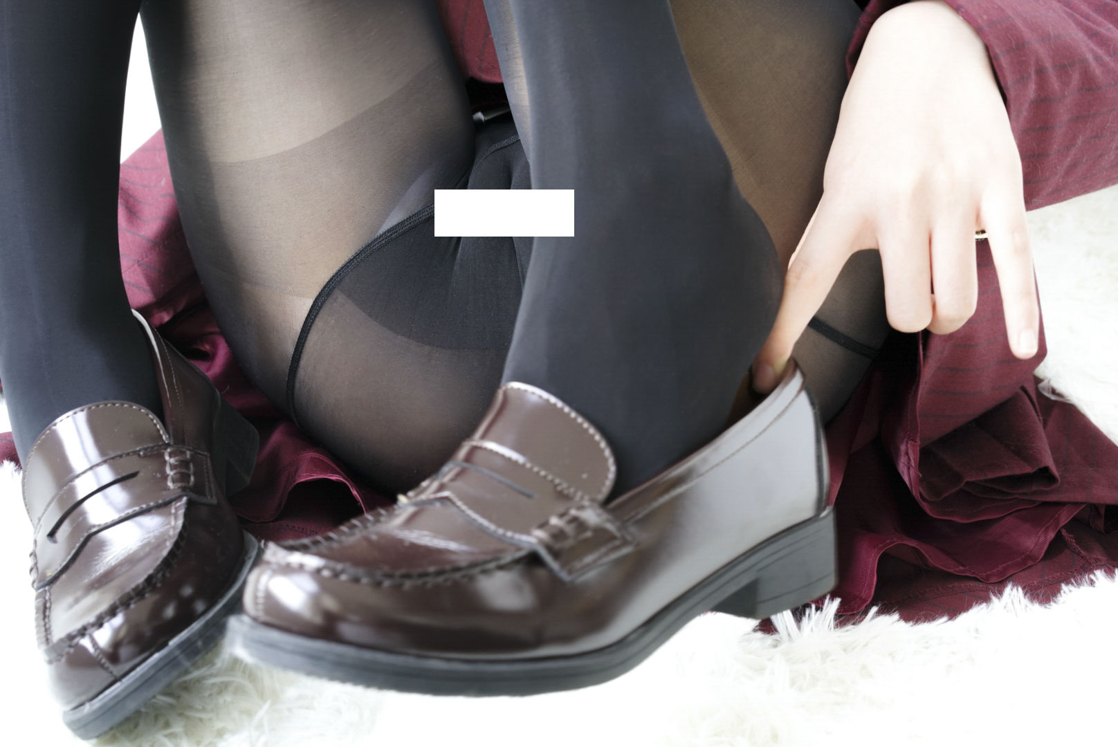 [COS福利] 萌妹子眼酱大魔王w - 优等生连袜第5张