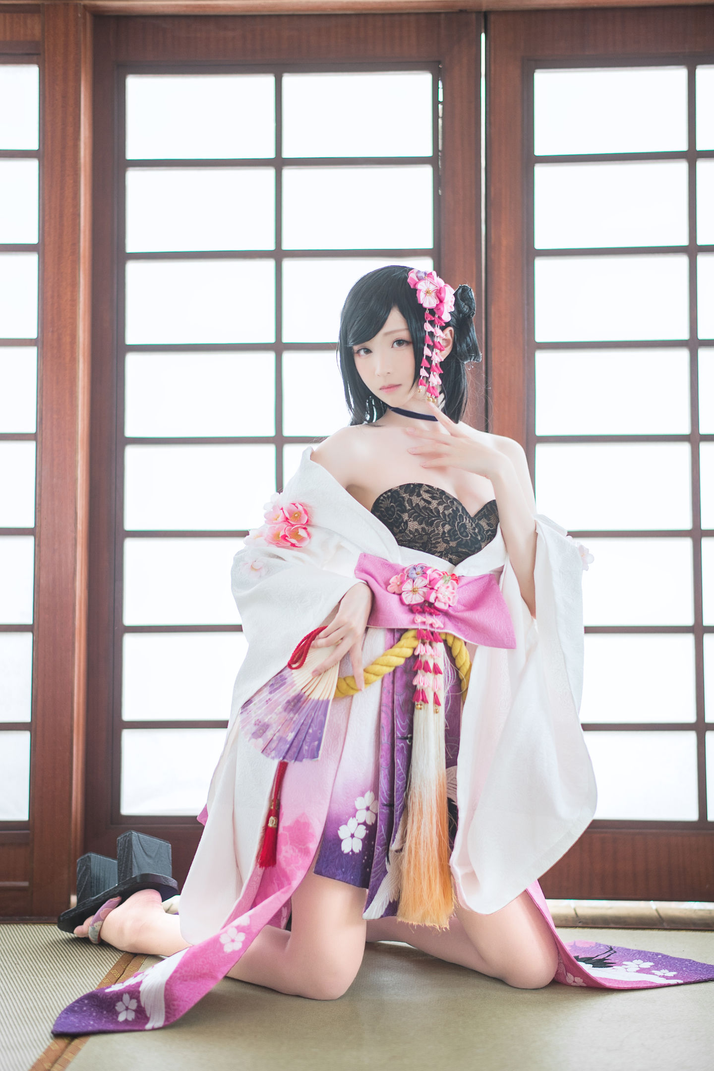 [COS福利] 长腿Coser青青子Js - 镇魔曲夜樱 玉藻前第5张