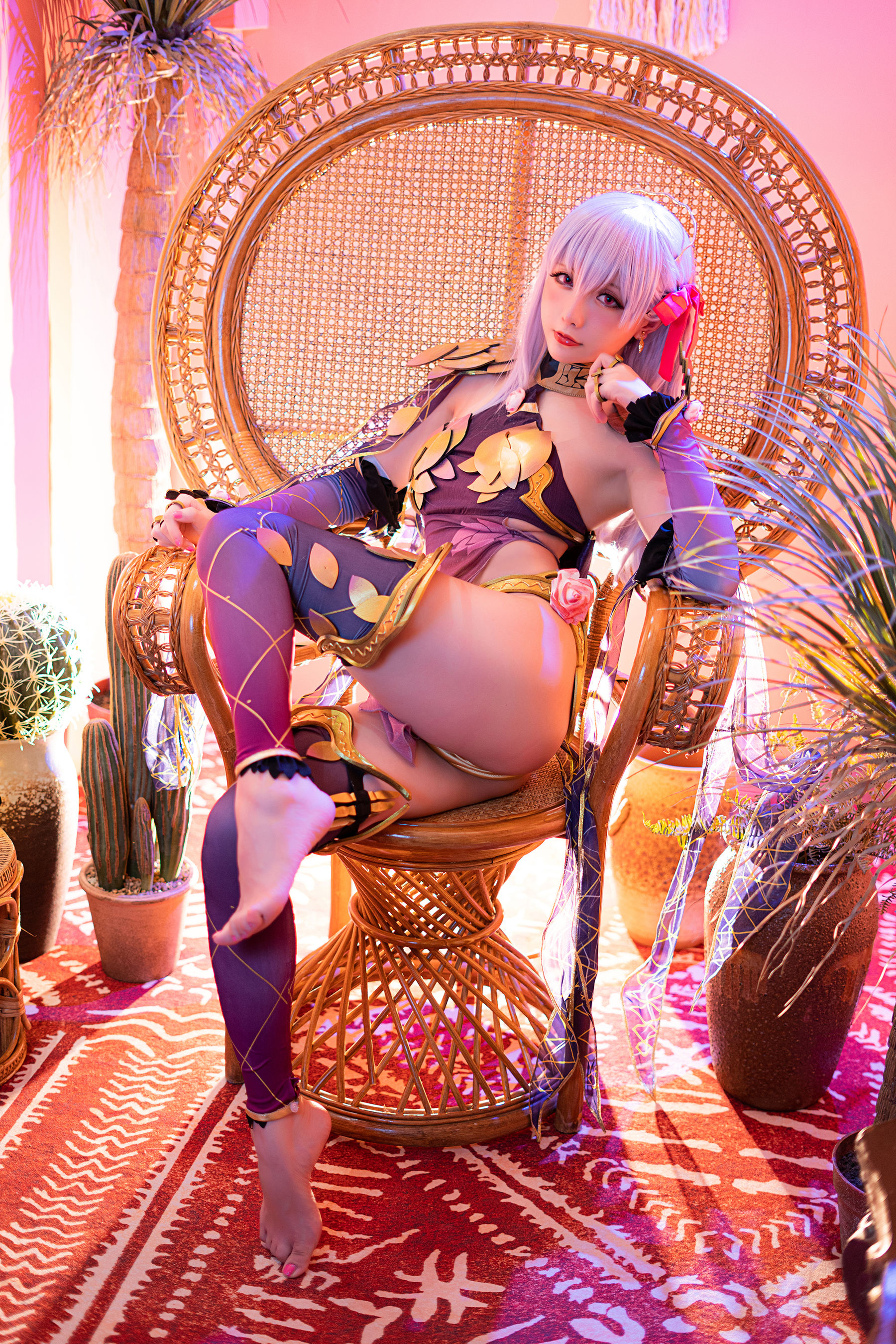 [COS福利] Coser小姐姐星之迟迟 - 秘密花园 伽摩第7张