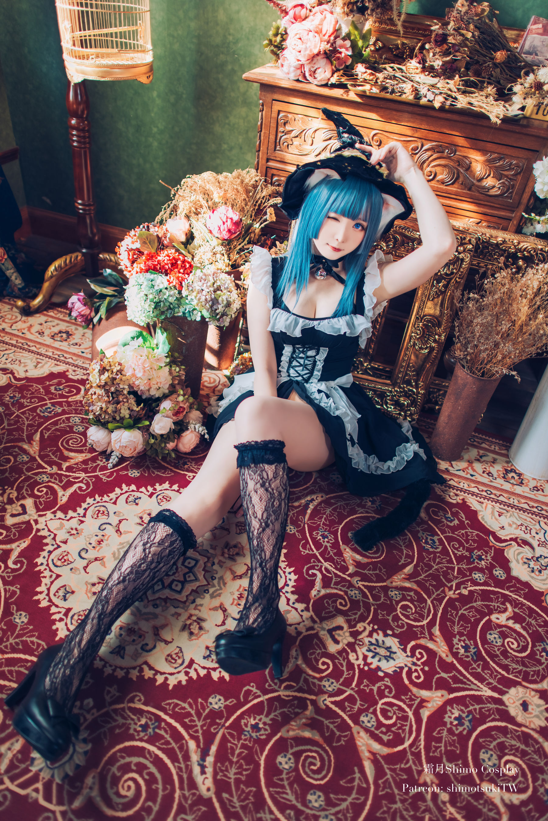 [COS福利] 微博妹纸霜月shimo - 蕾丝第3张