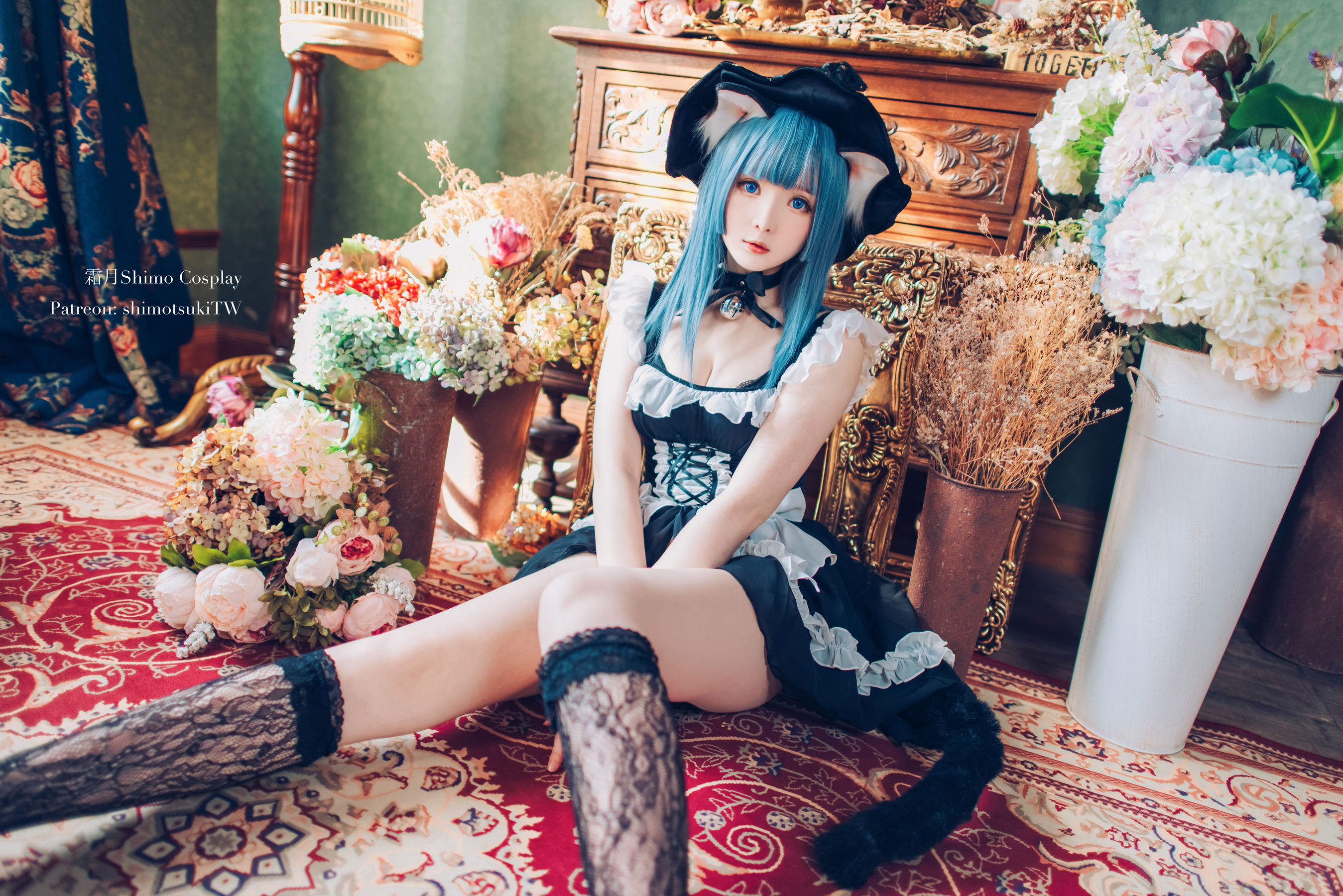 [COS福利] 微博妹纸霜月shimo - 蕾丝第1张