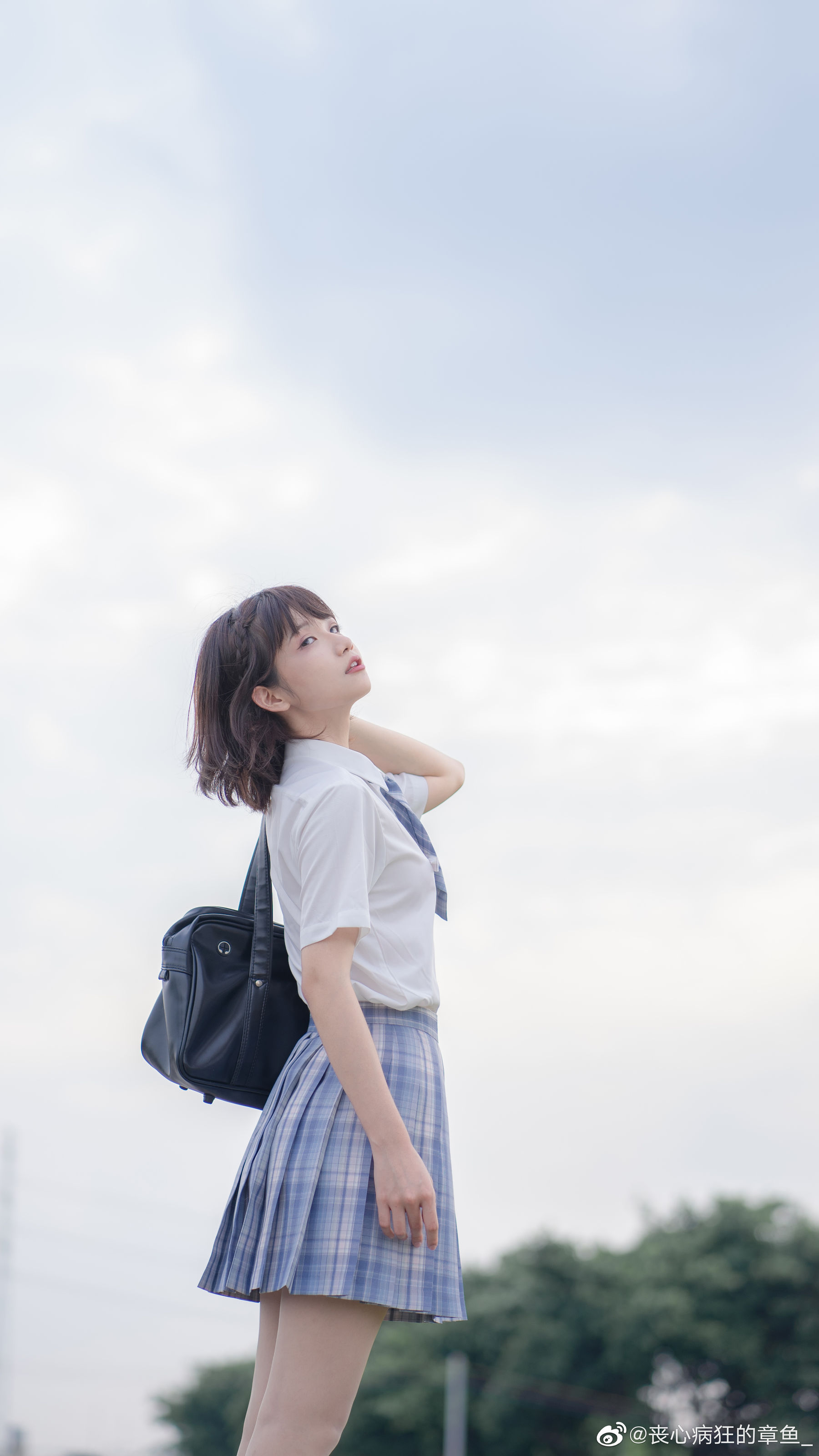 [COS福利] 动漫博主阿了个fifi - JK日常第3张