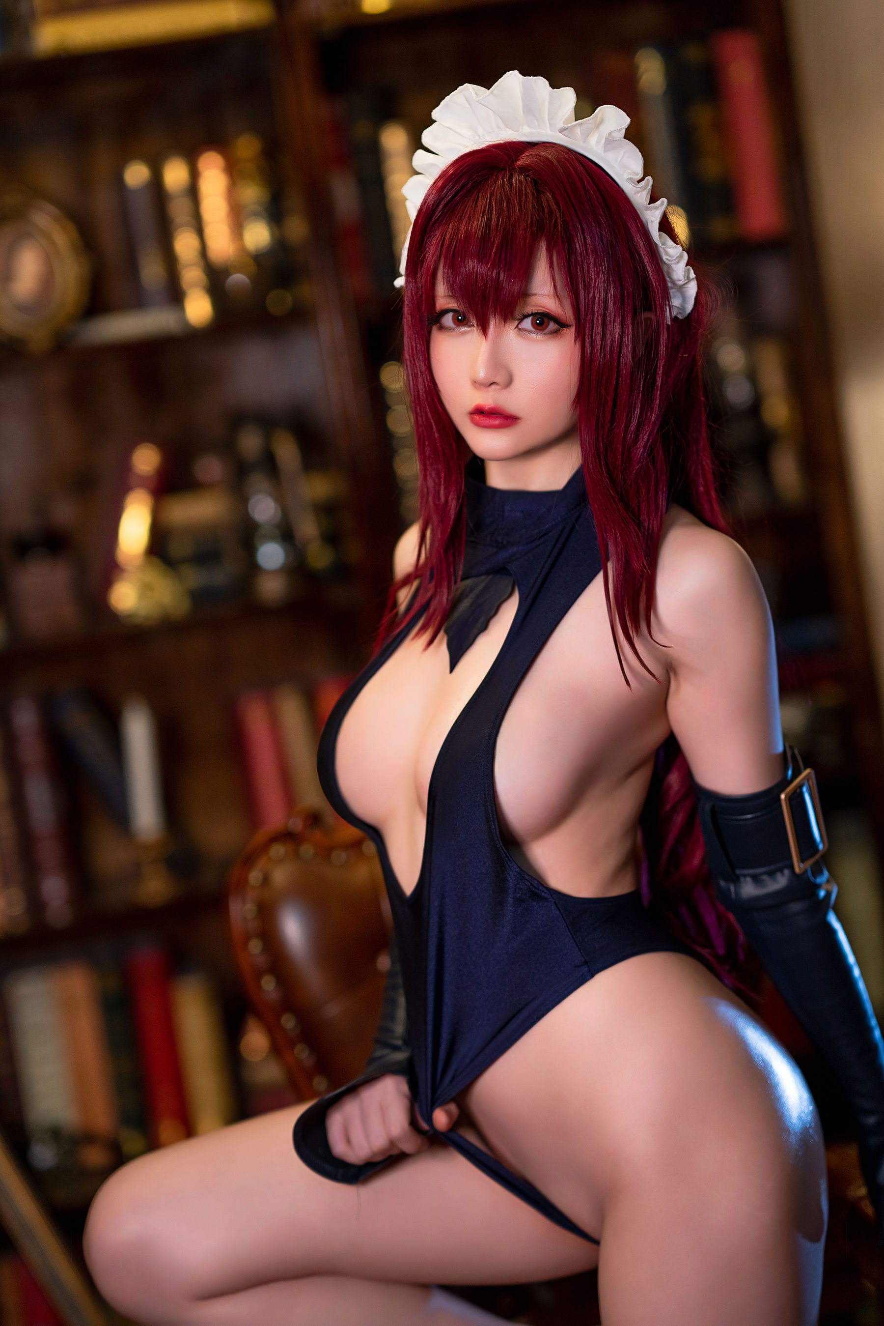 [COS福利] Coser小姐姐星之迟迟 - 情人节 斯卡哈第26张