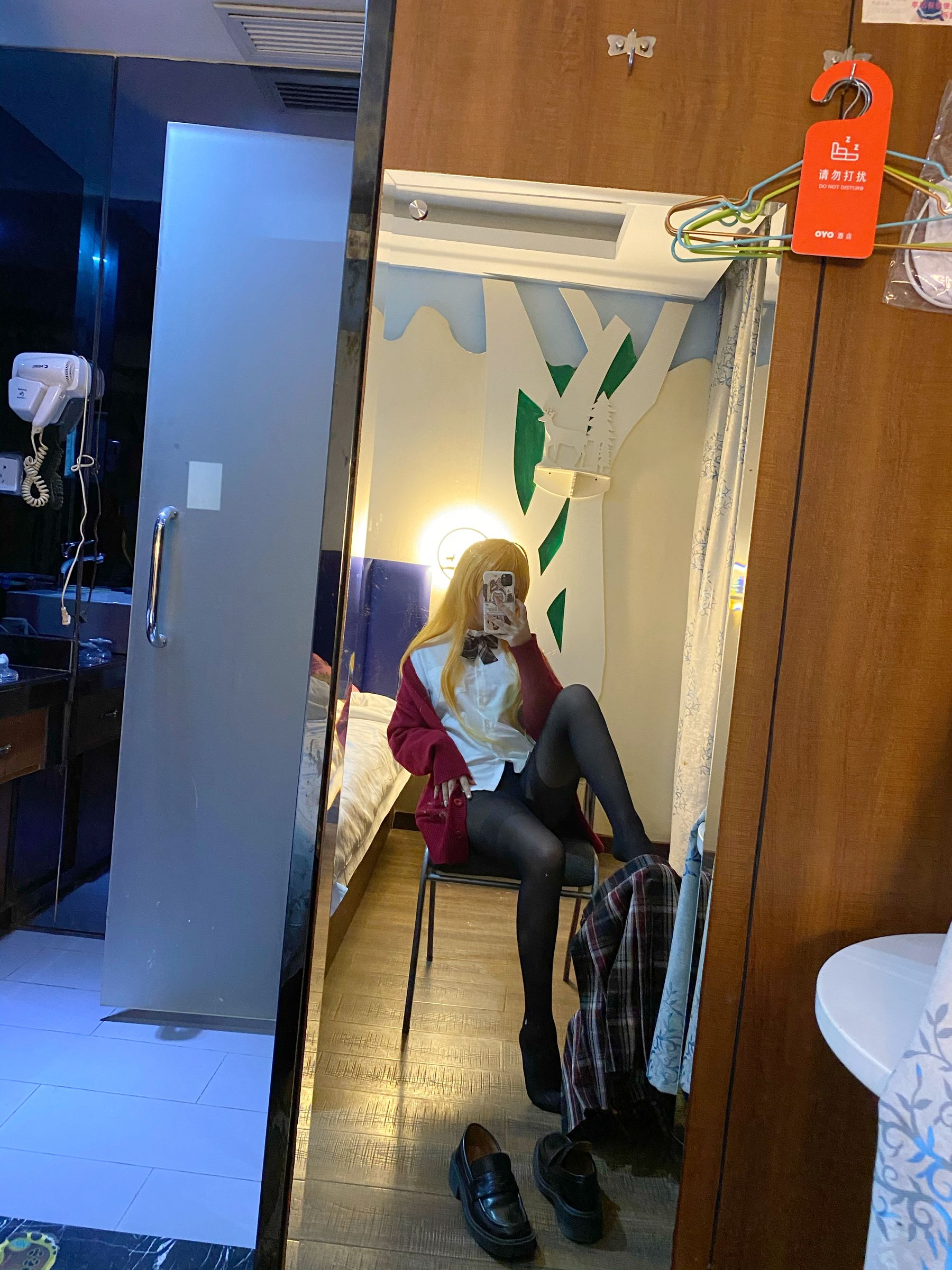 [COS福利] 芋圆侑子SJ_ - 金毛不良jk第7张