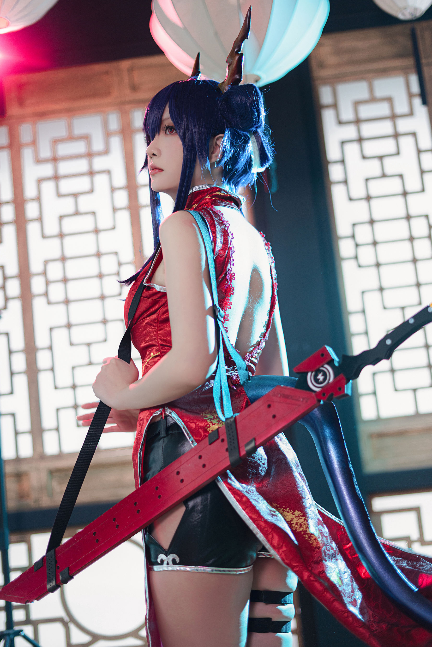 [COS福利] Coser小姐姐星之迟迟 - 明日方舟《陈》第7张