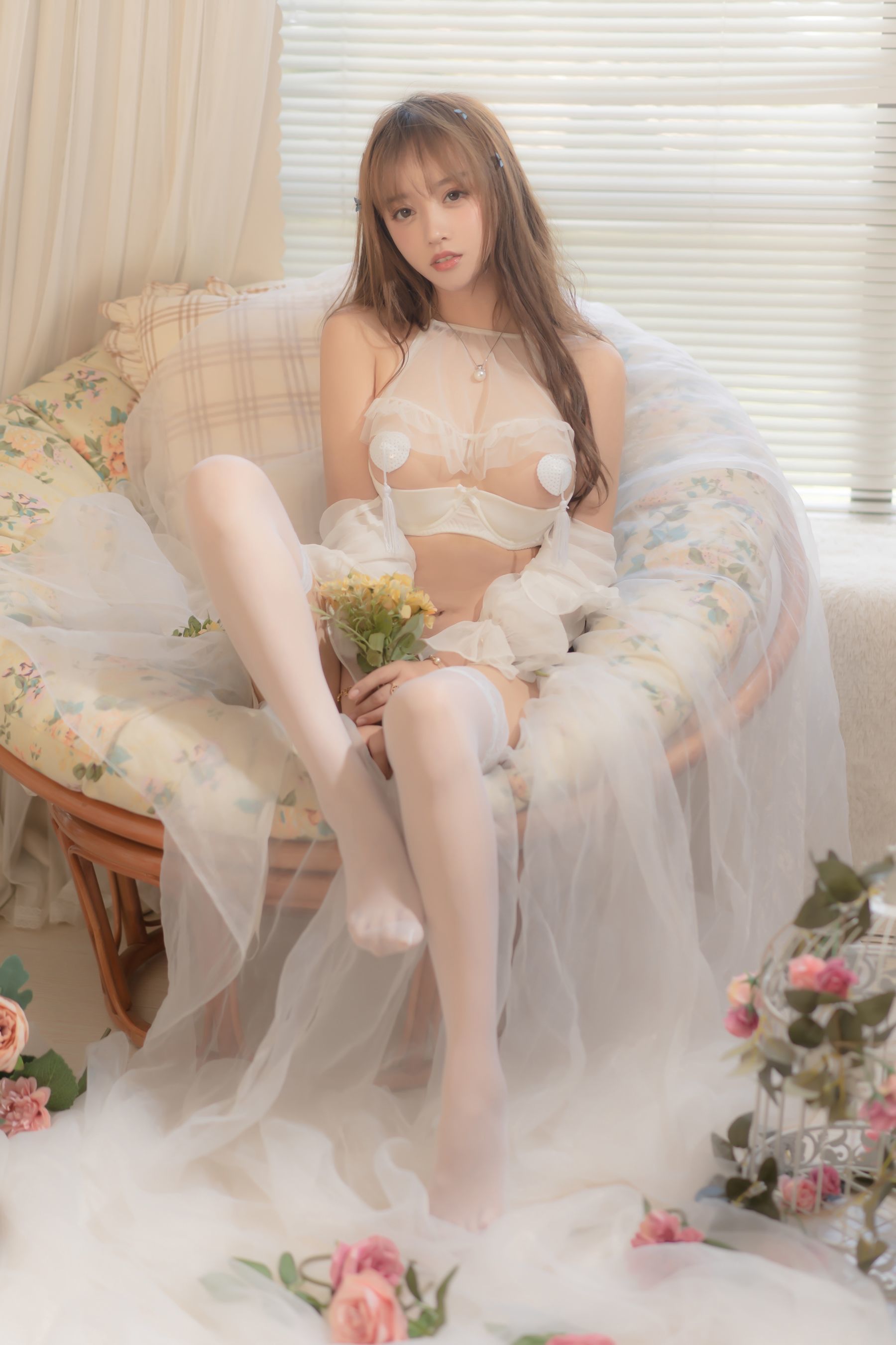 [网红COSER] 斗鱼米线线sama - 坠落天使第23张