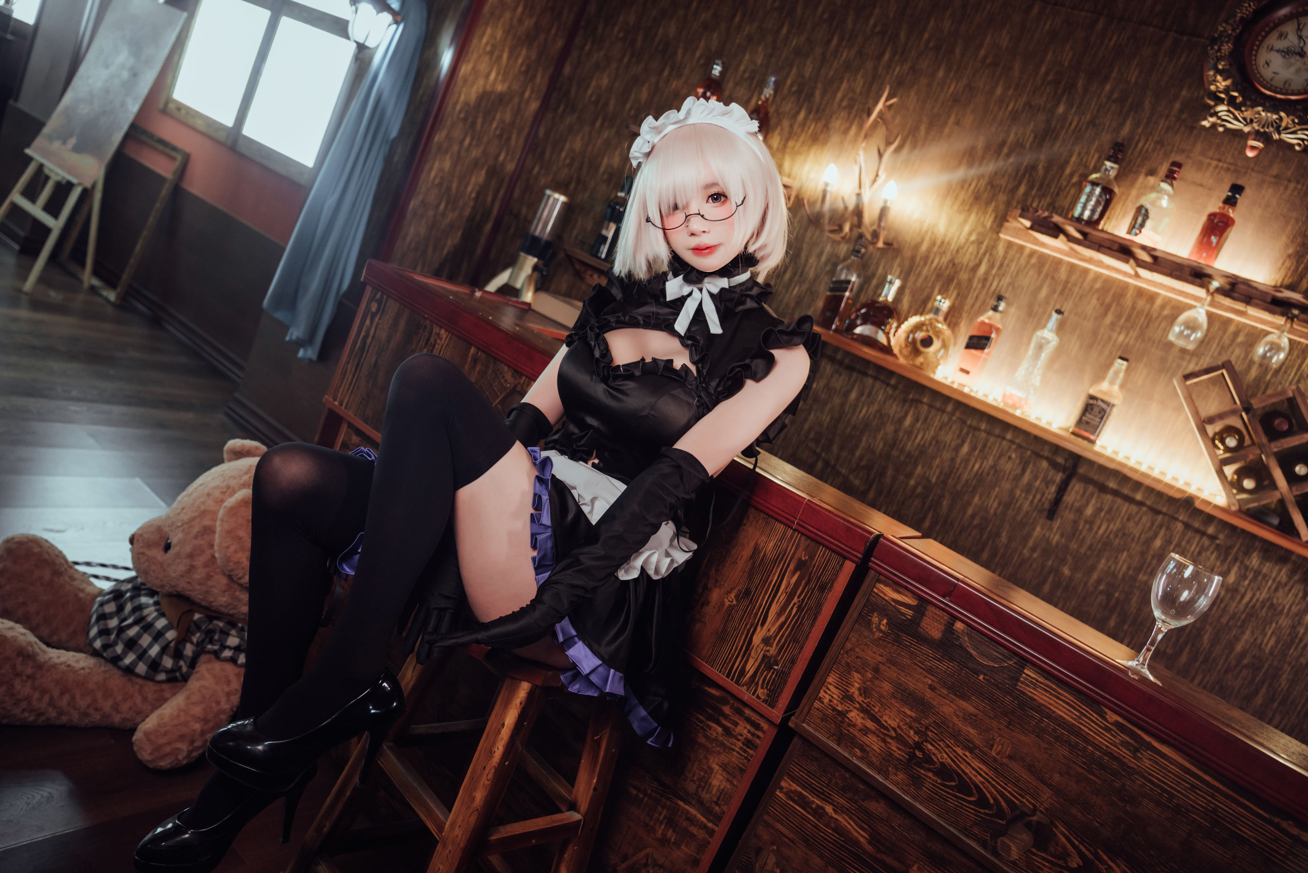 [福利COS] 西园寺南歌写真 - 玛修女仆第7张