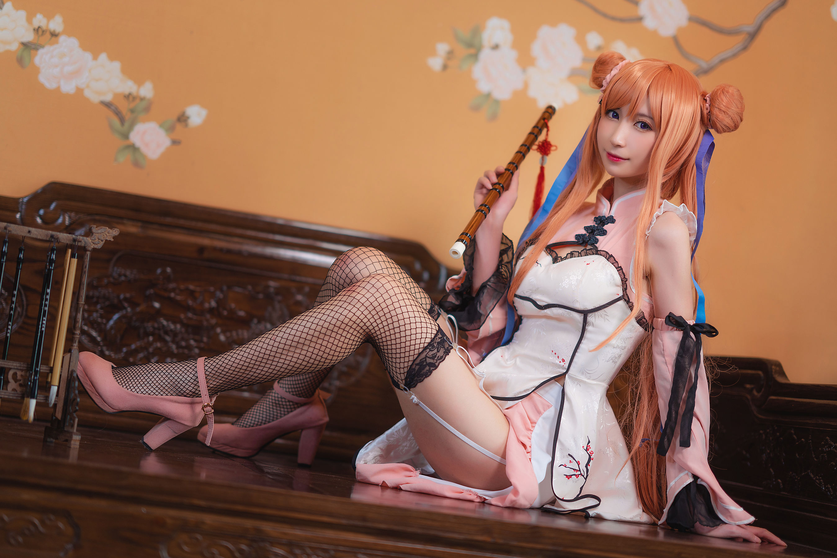 [福利COS] 贝儿酱Miki - 春梅COS第5张