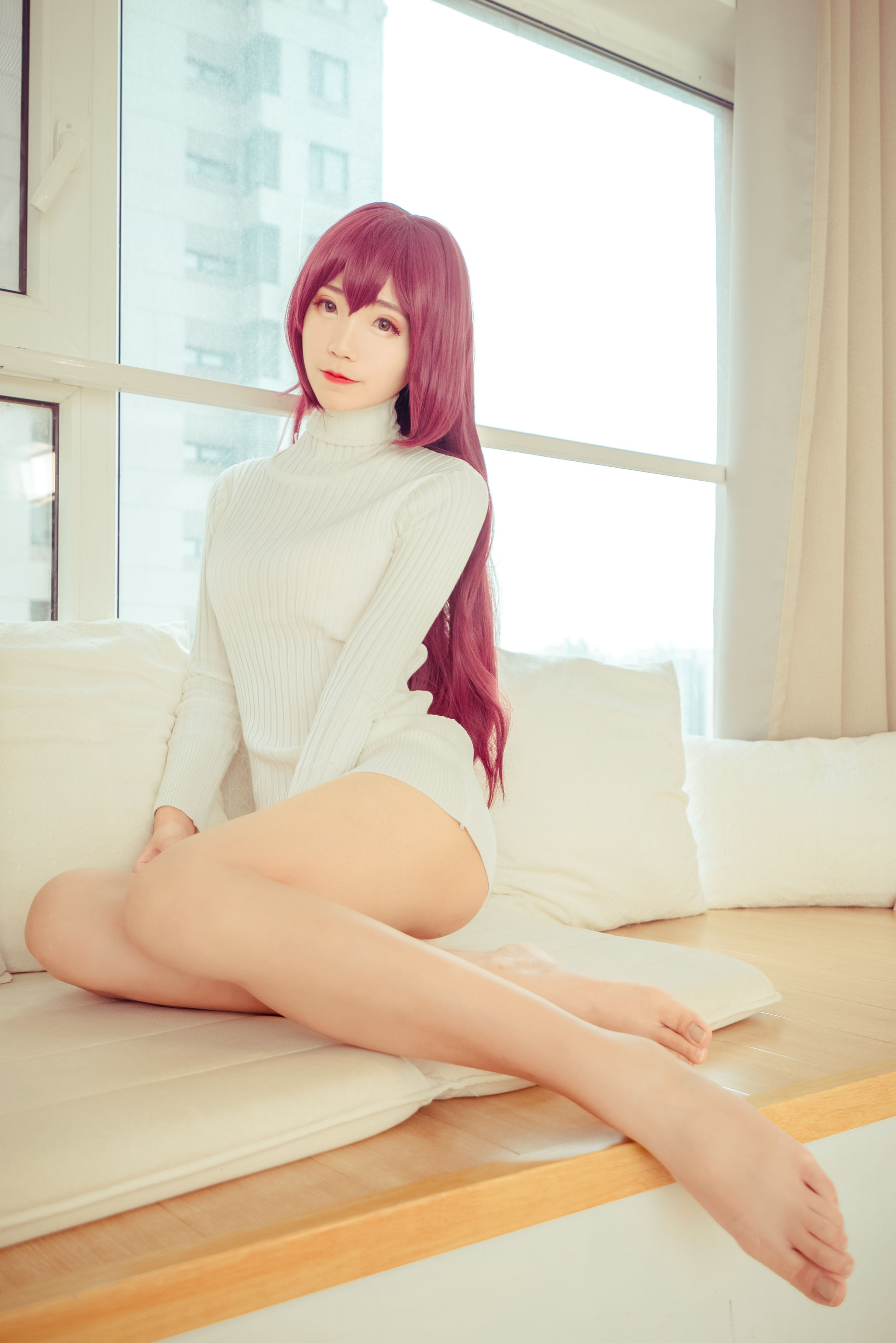 [福利COS] 然理理 - 斯卡哈毛衣第5张