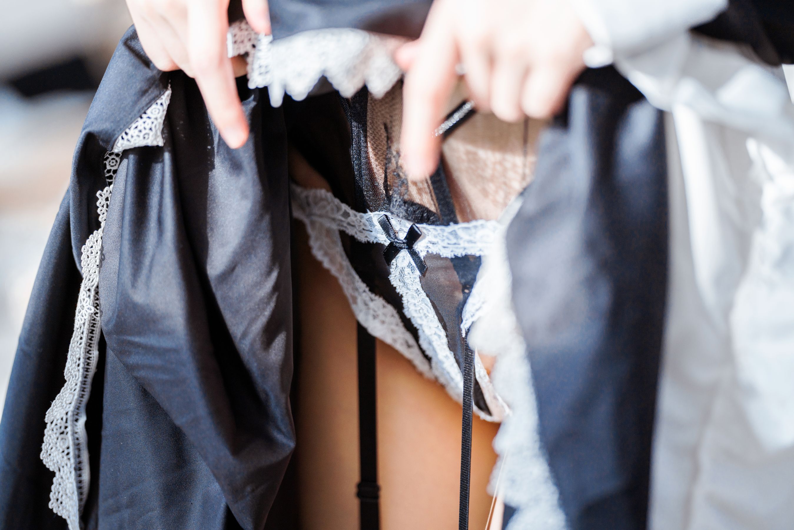 [福利COS] 桜桃喵 - 长裙妹抖第2张