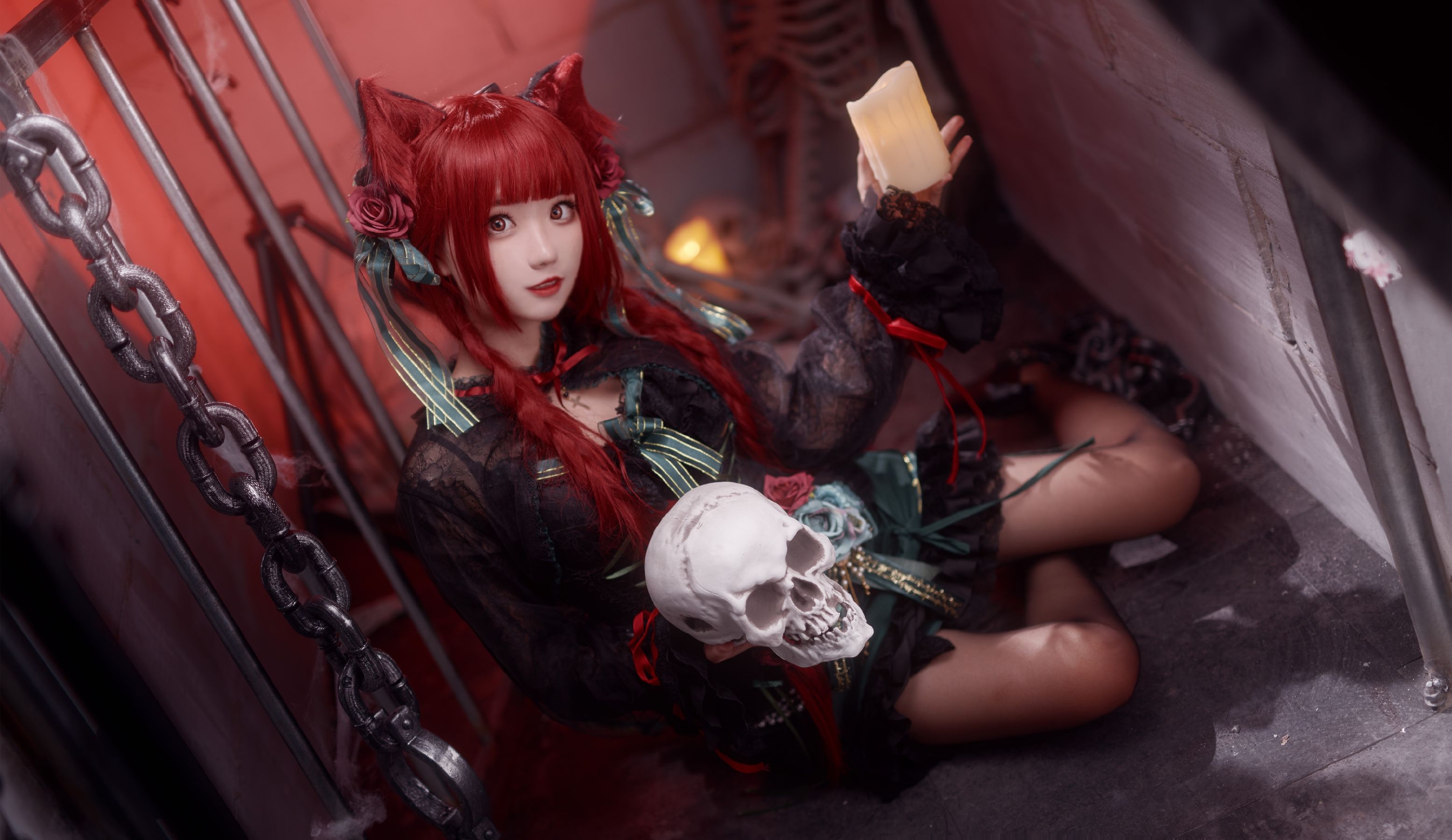 [福利COS] 花柒Hana - 火焰猫燐第4张