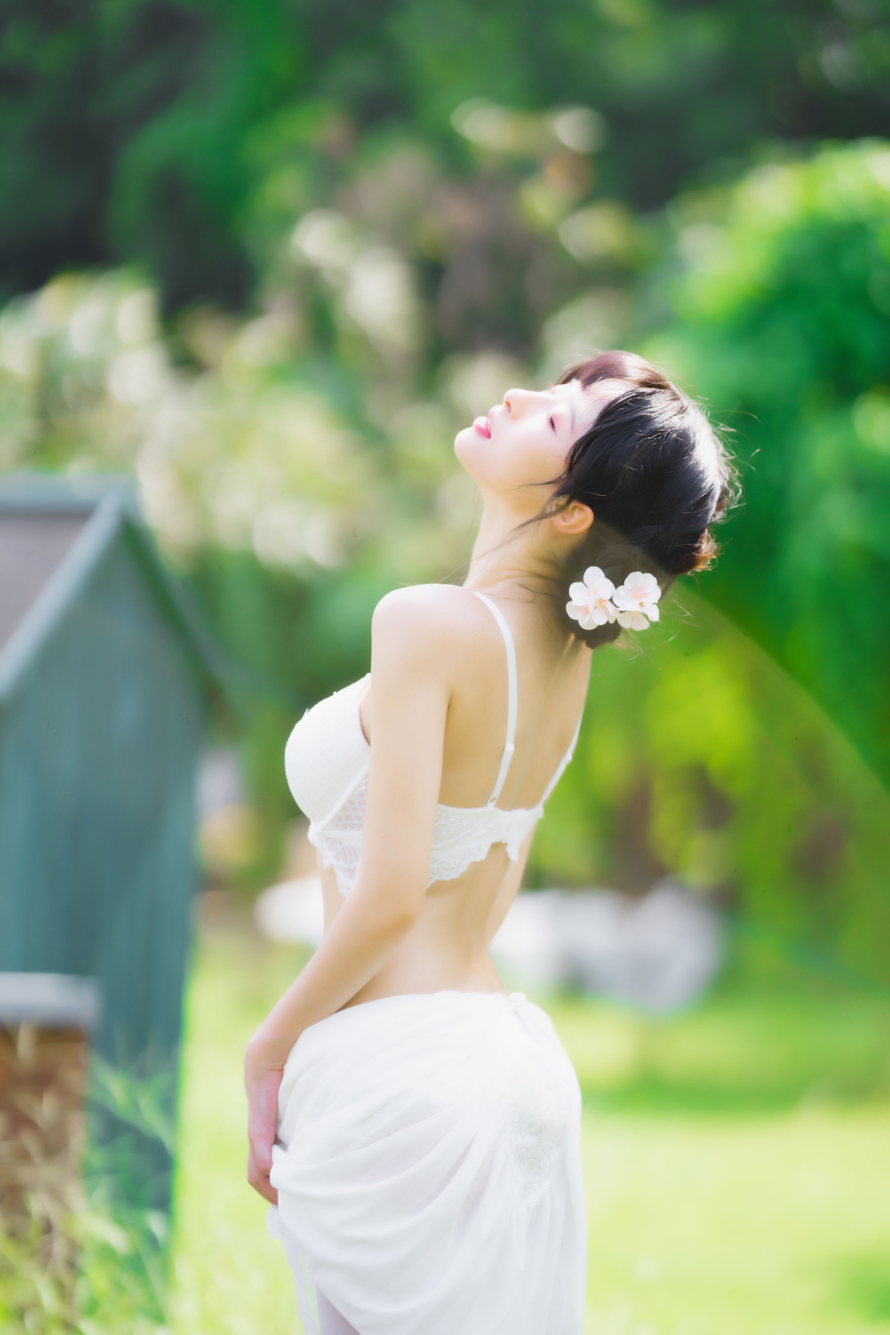 [福利COS] 尤物清水由乃 - 蕾丝花园第12张