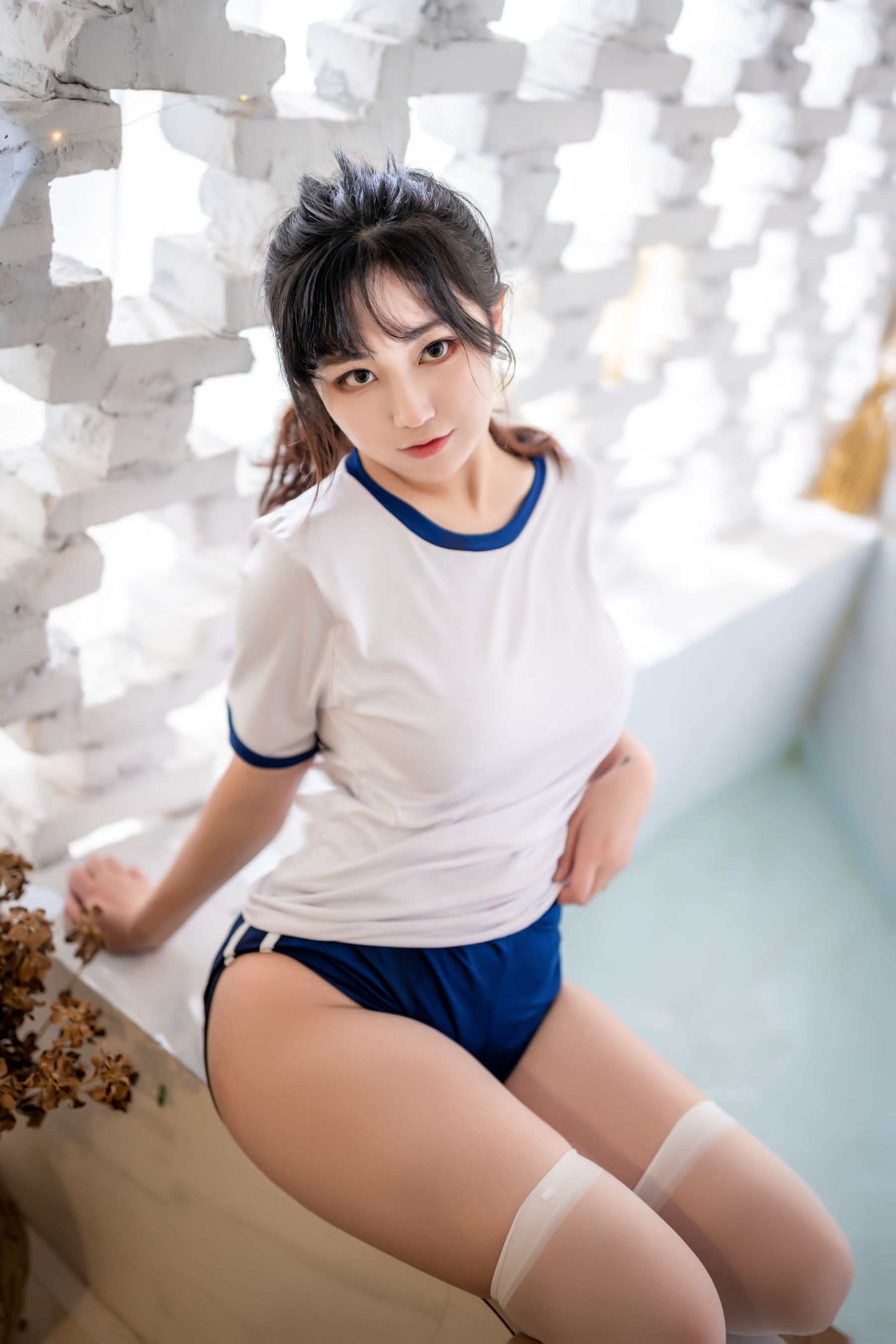 [福利COS] 奇行家狗崽 - 浴场的体操服第8张