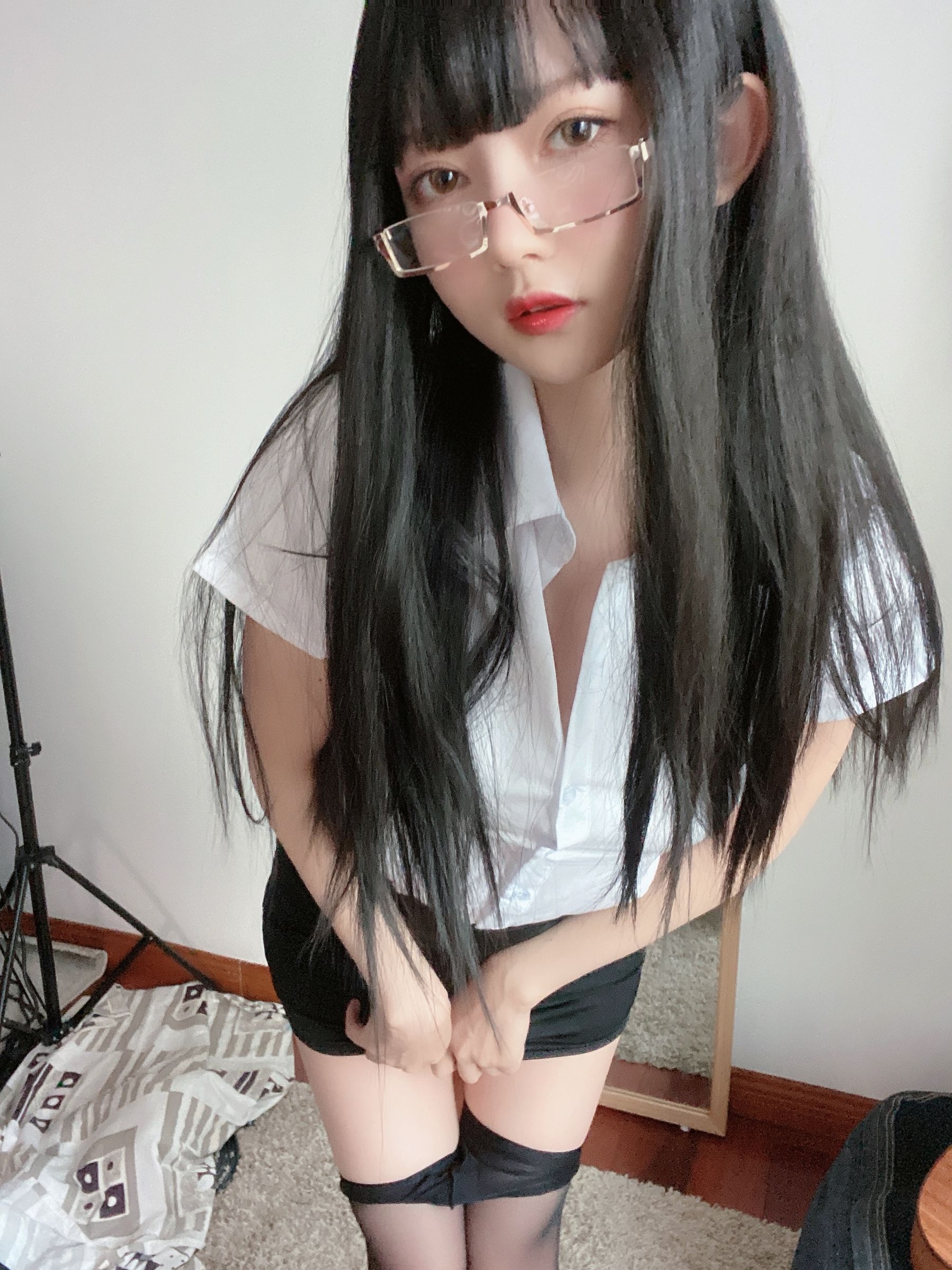 [福利COS] 51酱 - OL衬衣第3张