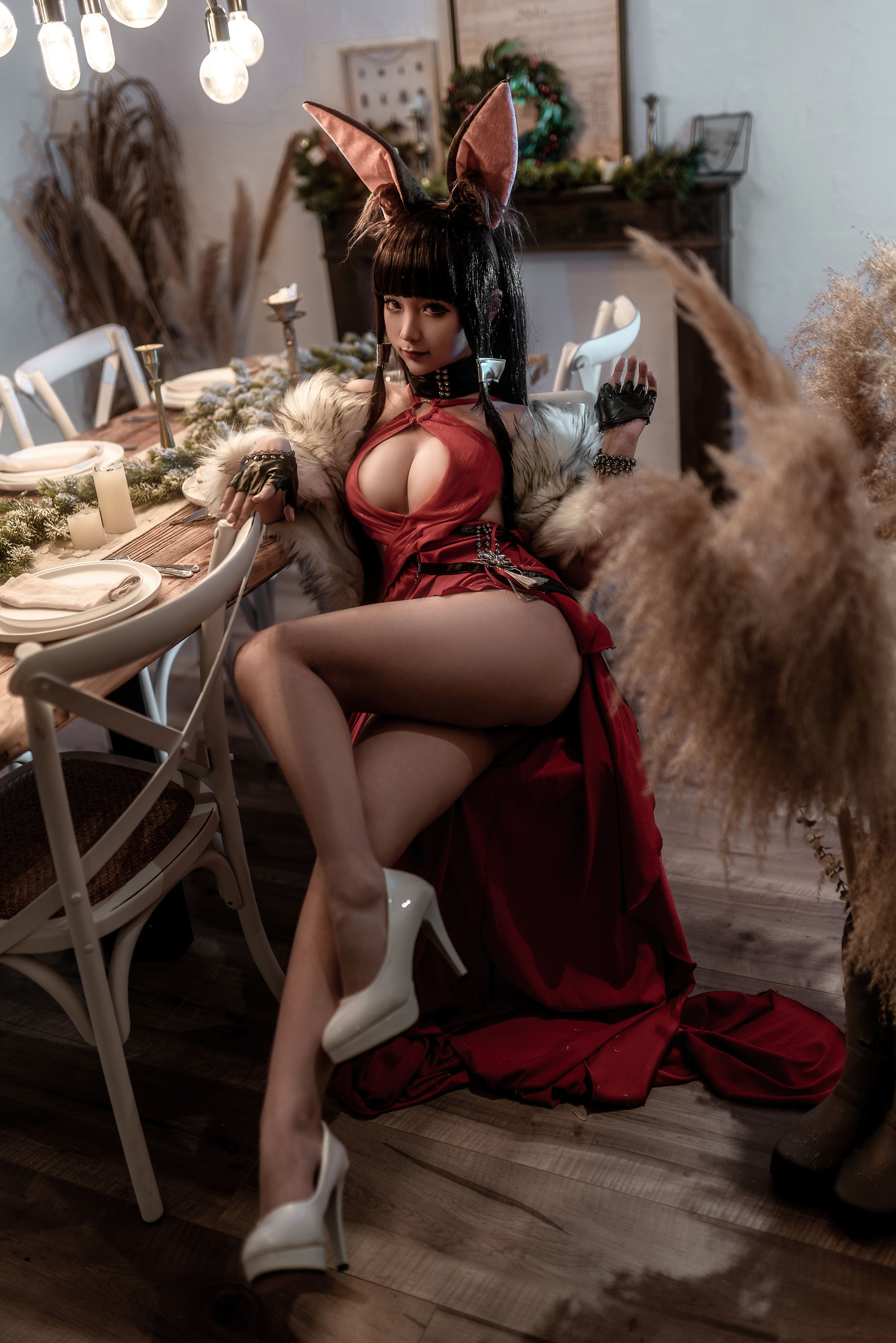 [福利COS] 动漫博主蠢沫沫 - 碧蓝航线 赤城第7张