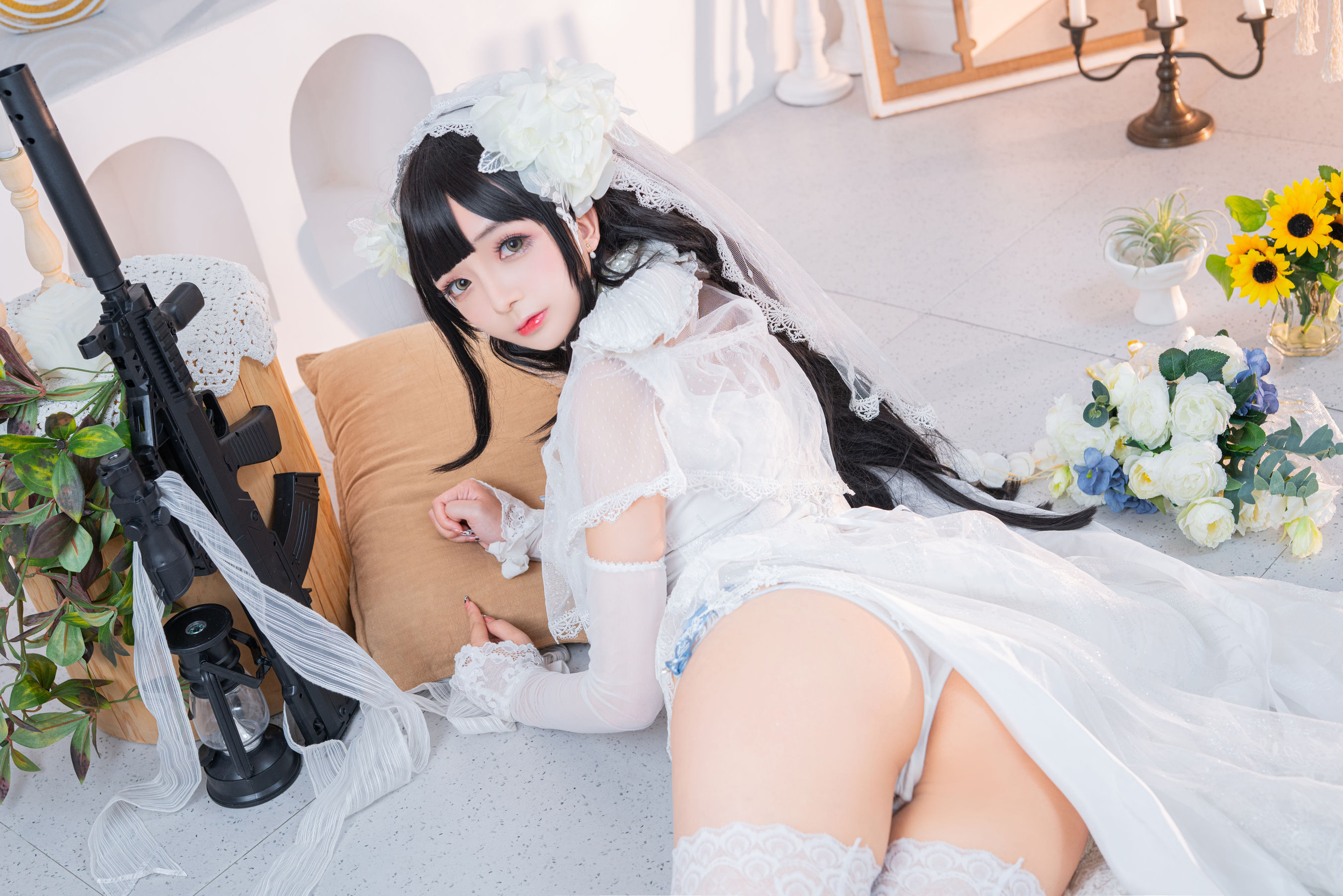 [福利COS] Cosplay日奈娇 - 95式婚纱第13张