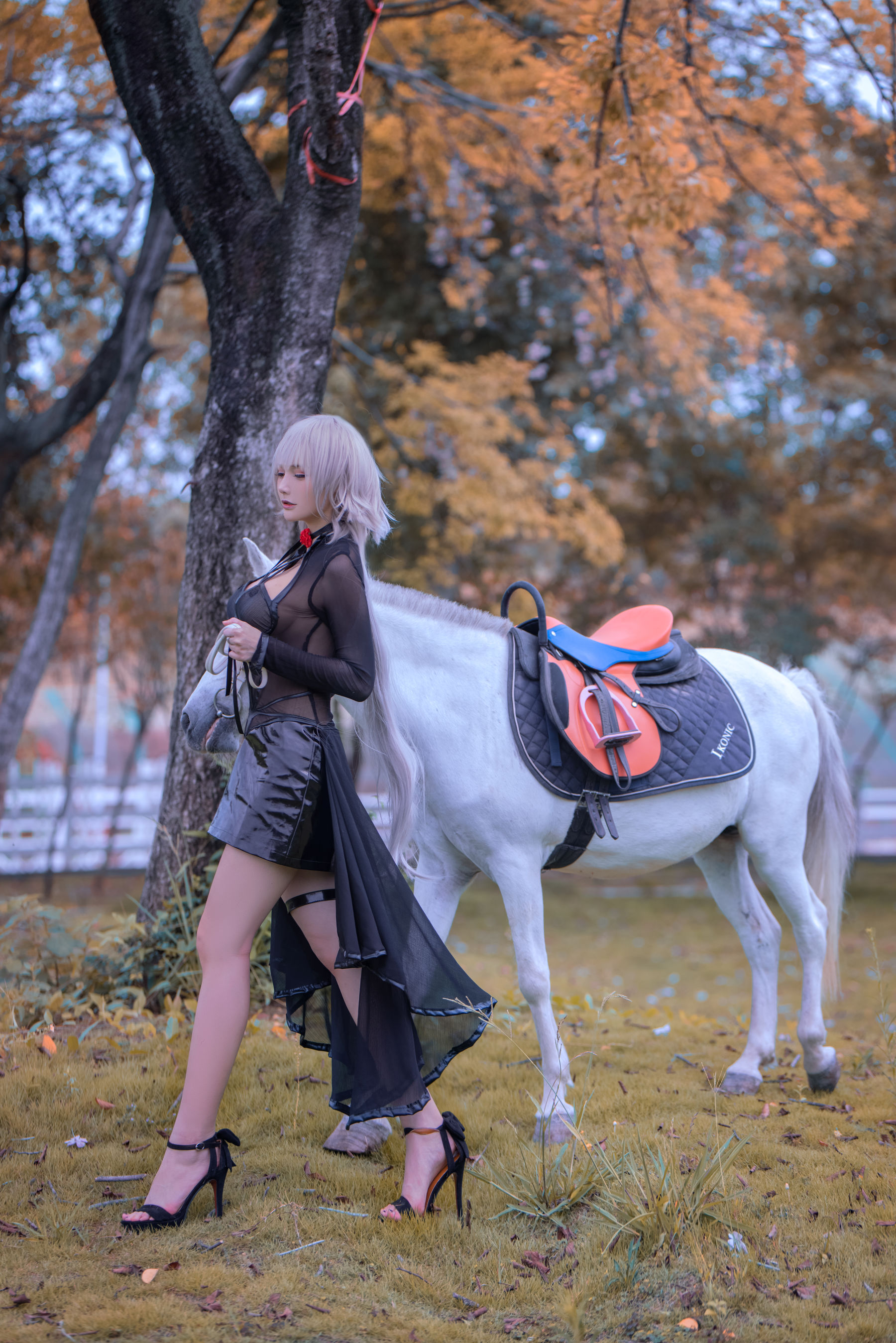 [福利COS] COS妹子仙九Airi - 黑贞马会第5张