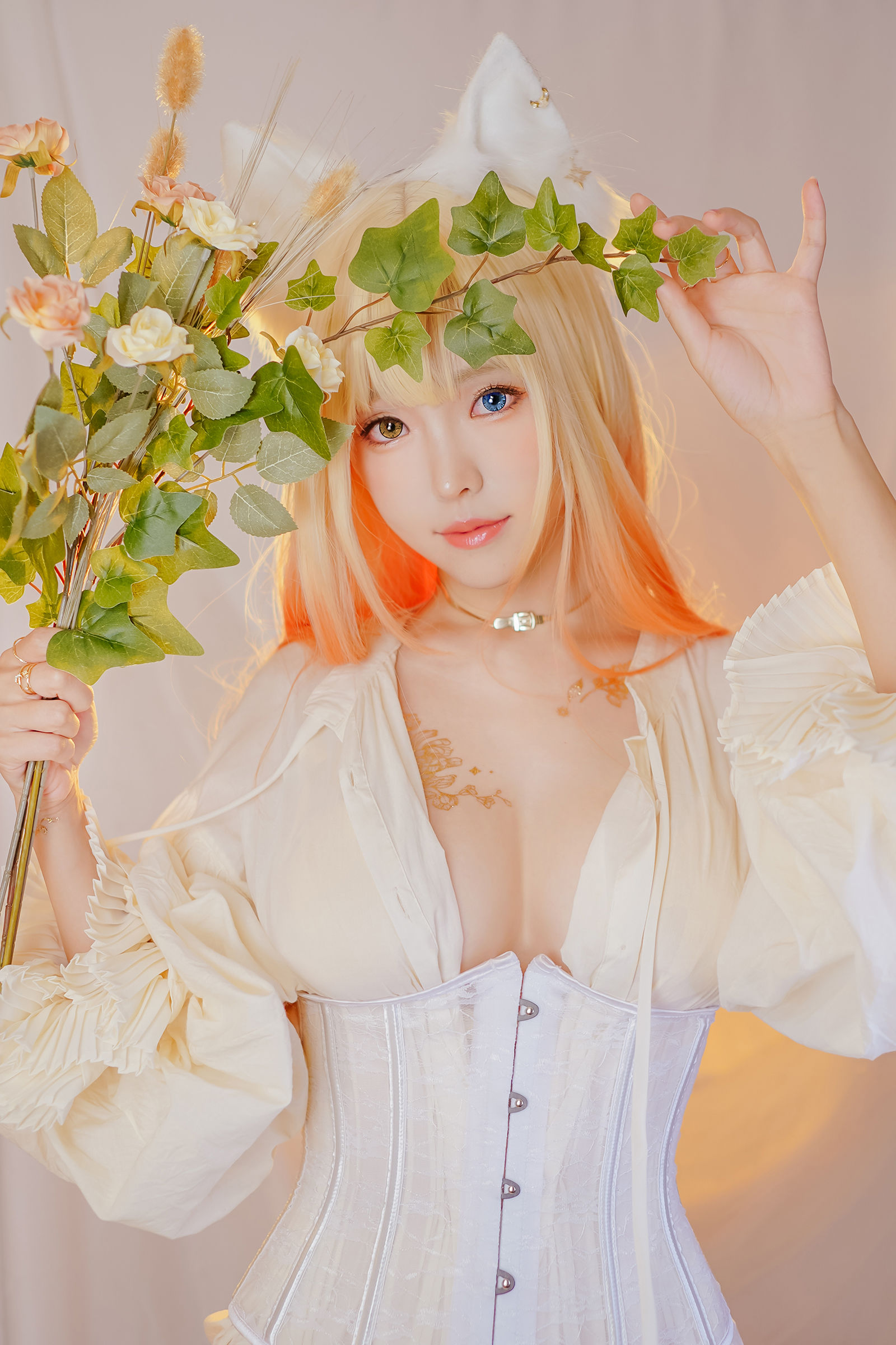 [福利COS] Ely_eee(ElyEE子) - Cat魔女與貓第1张