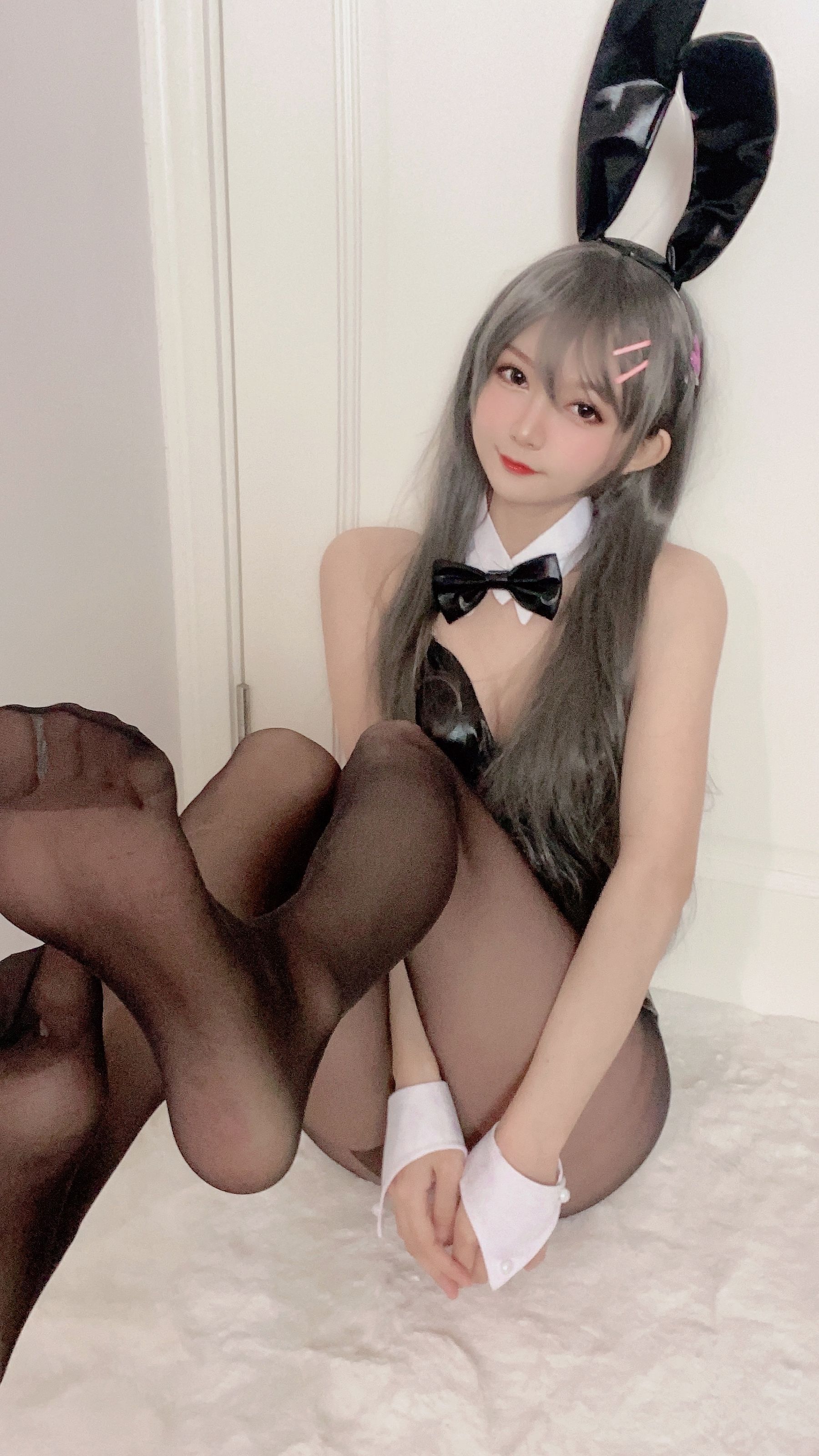 [福利COS] 51酱 - 麻衣兔女郎第2张