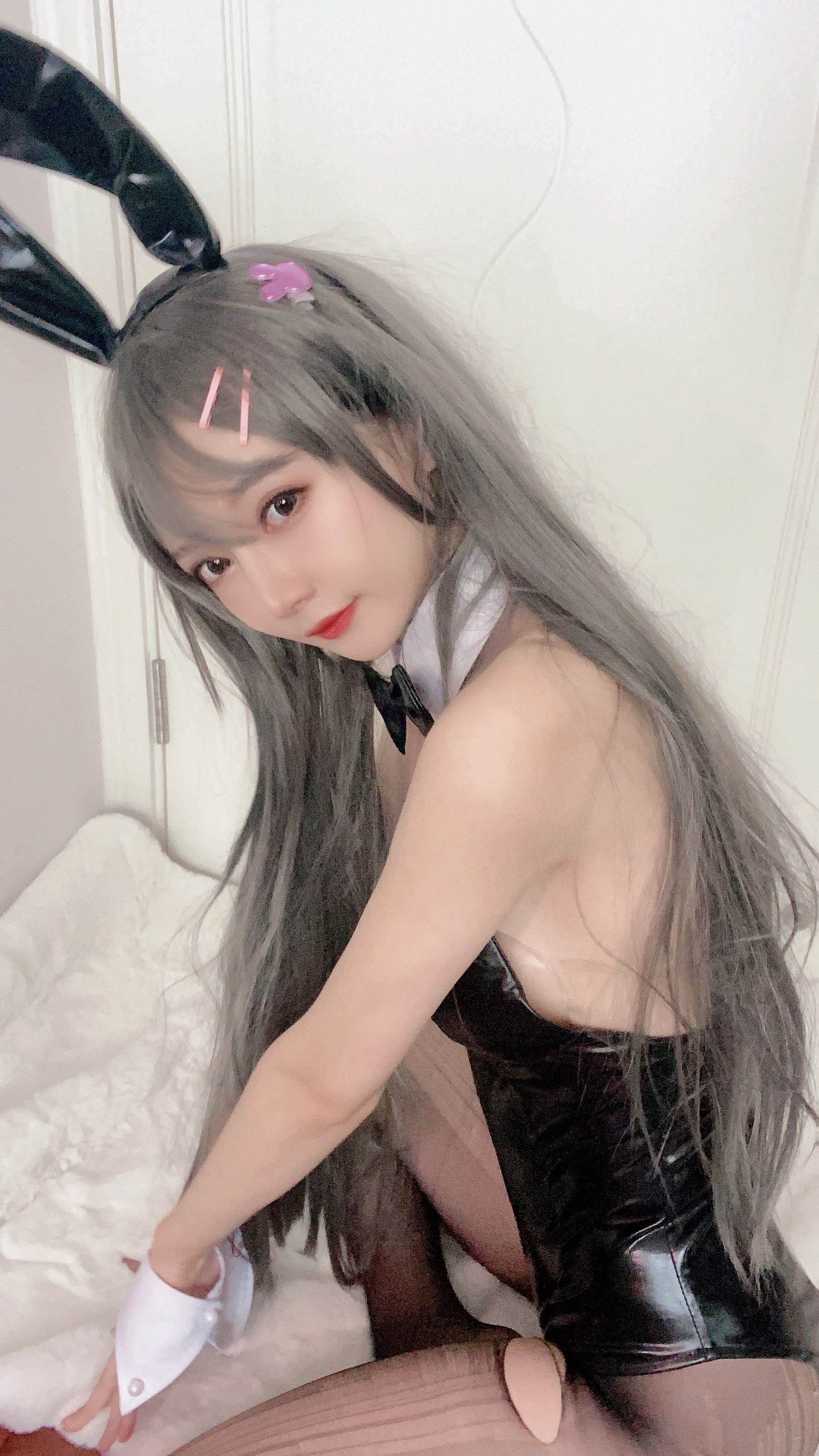 [福利COS] 51酱 - 麻衣兔女郎第12张