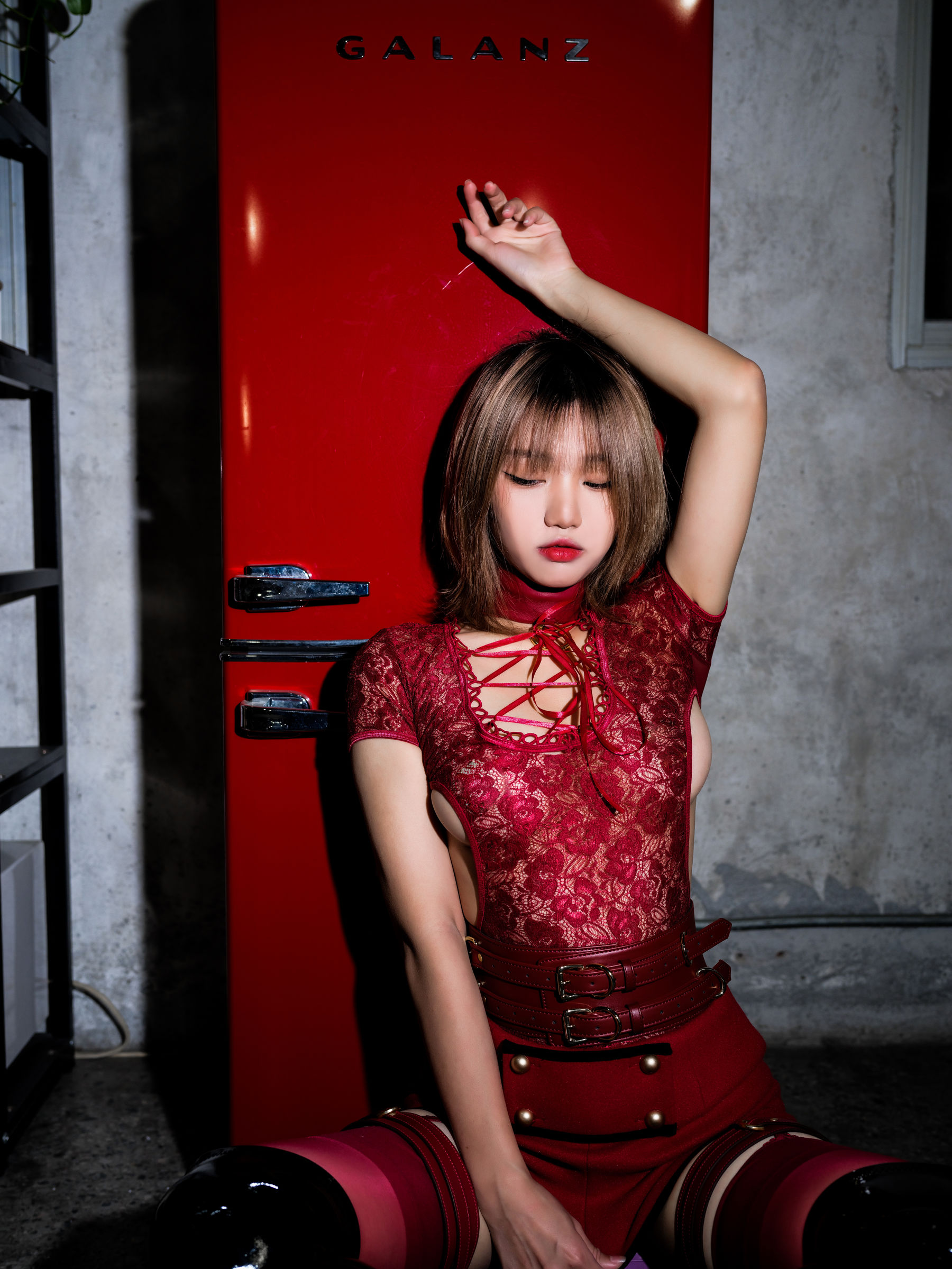 [网红COS] 动漫博主柒柒要乖哦 - 红第6张