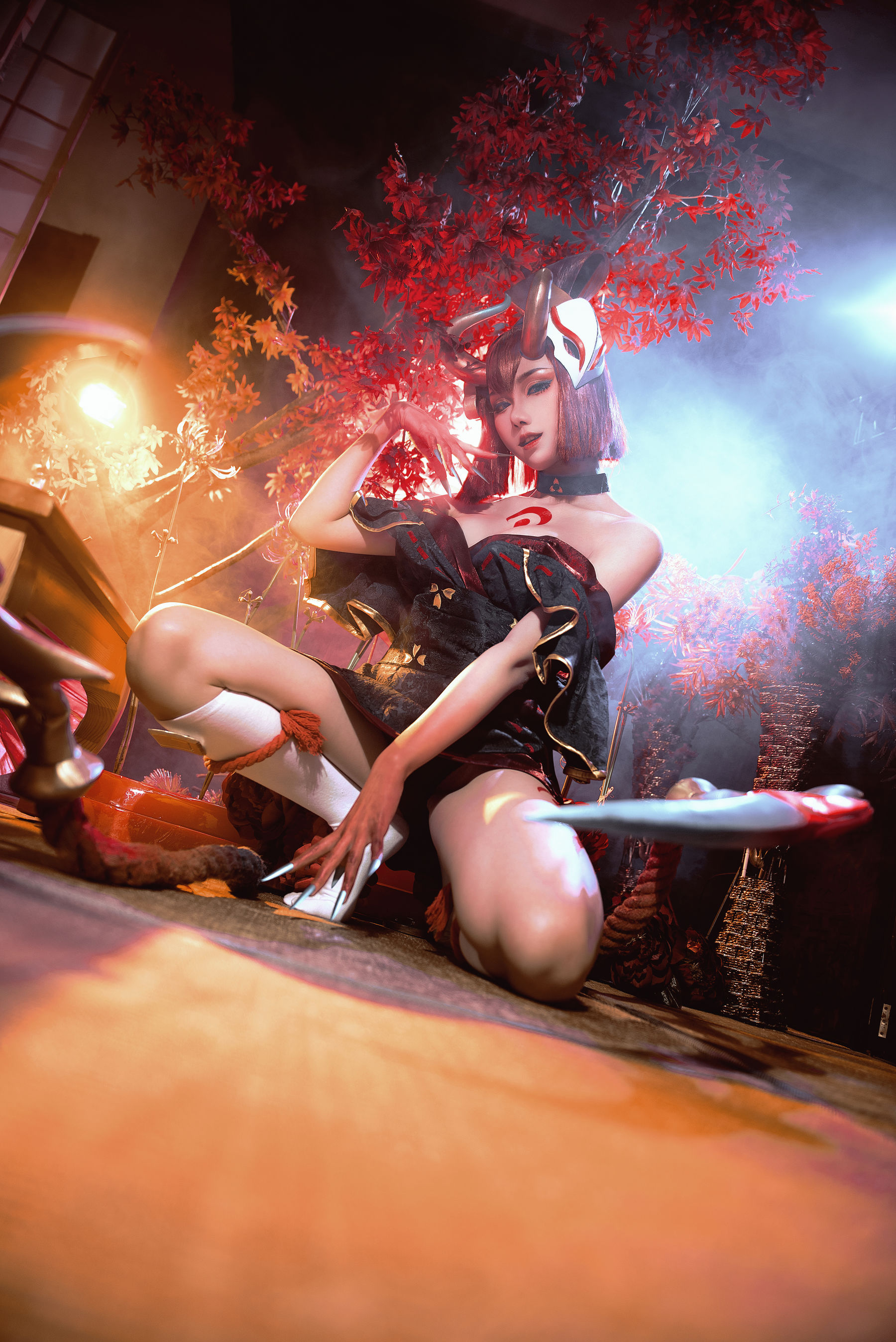 [网红COS] 瓦斯塔亚小龙虾 - 猩红之月伊芙琳第2张