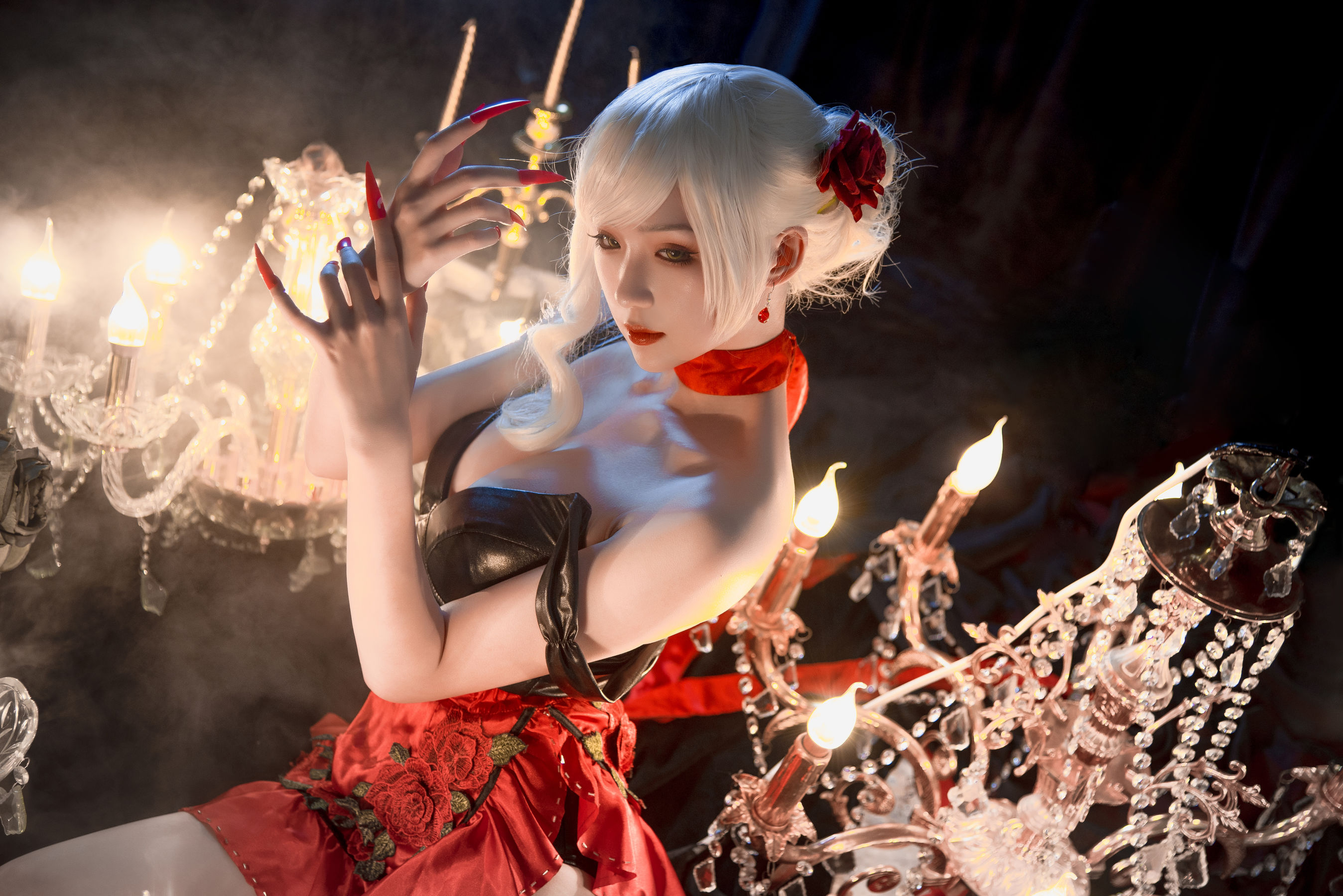 [网红COS] 瓦斯塔亚小龙虾 - 灵魂探戈伊芙琳第3张