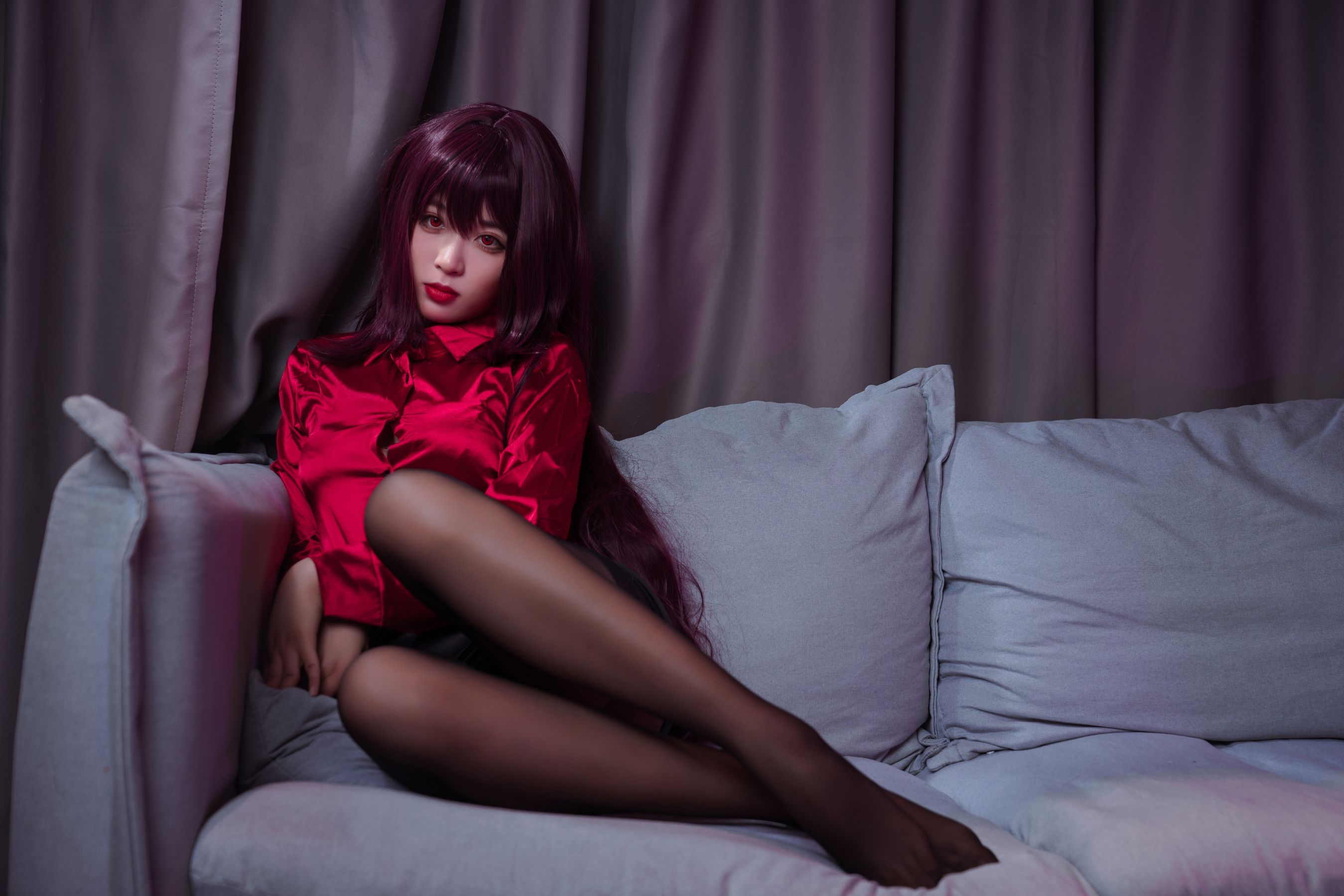 [网红COS] 轩萧学姐 - 师匠OL第8张