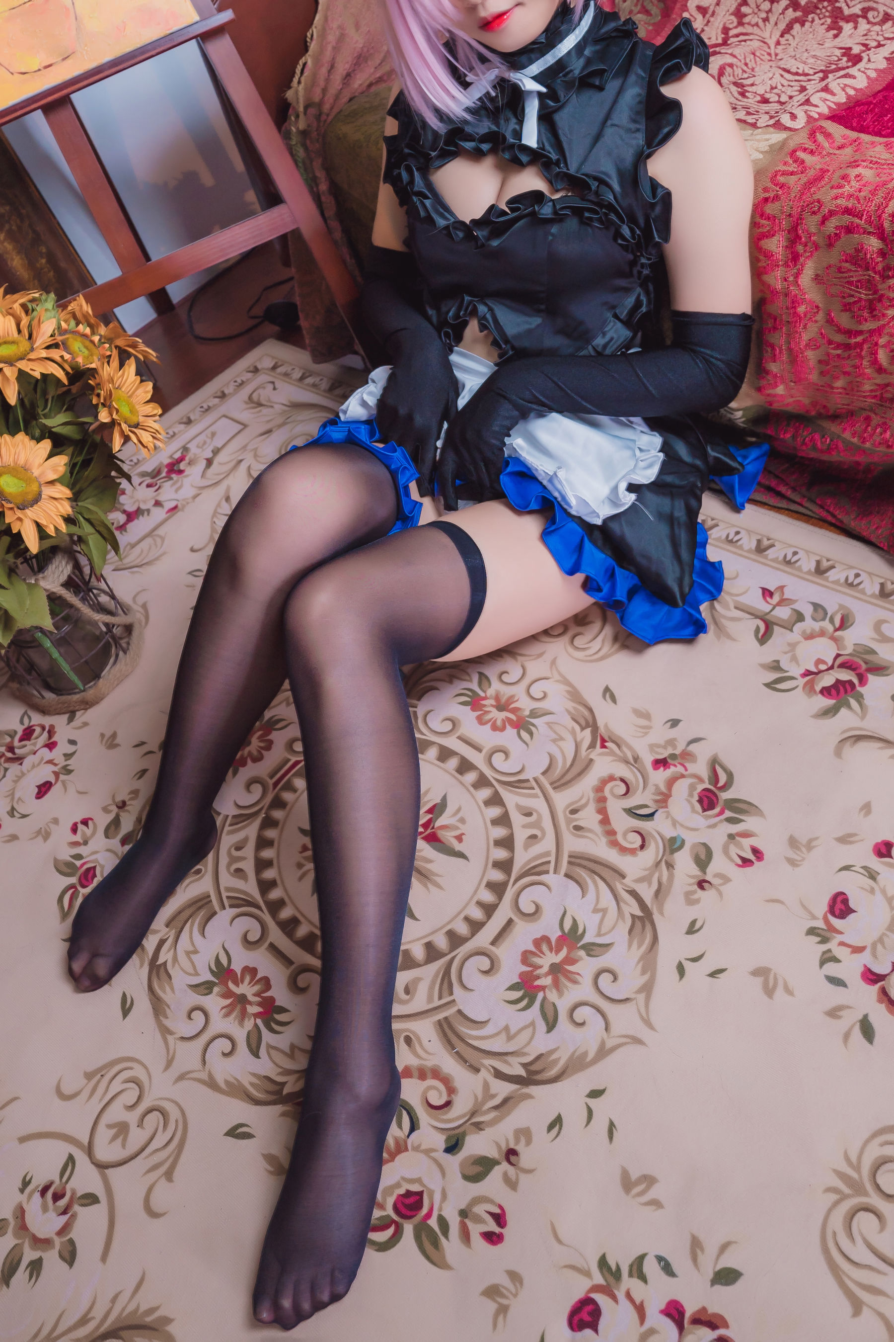 [网红COS] 动漫博主墨玉-M - 玛修女仆第14张