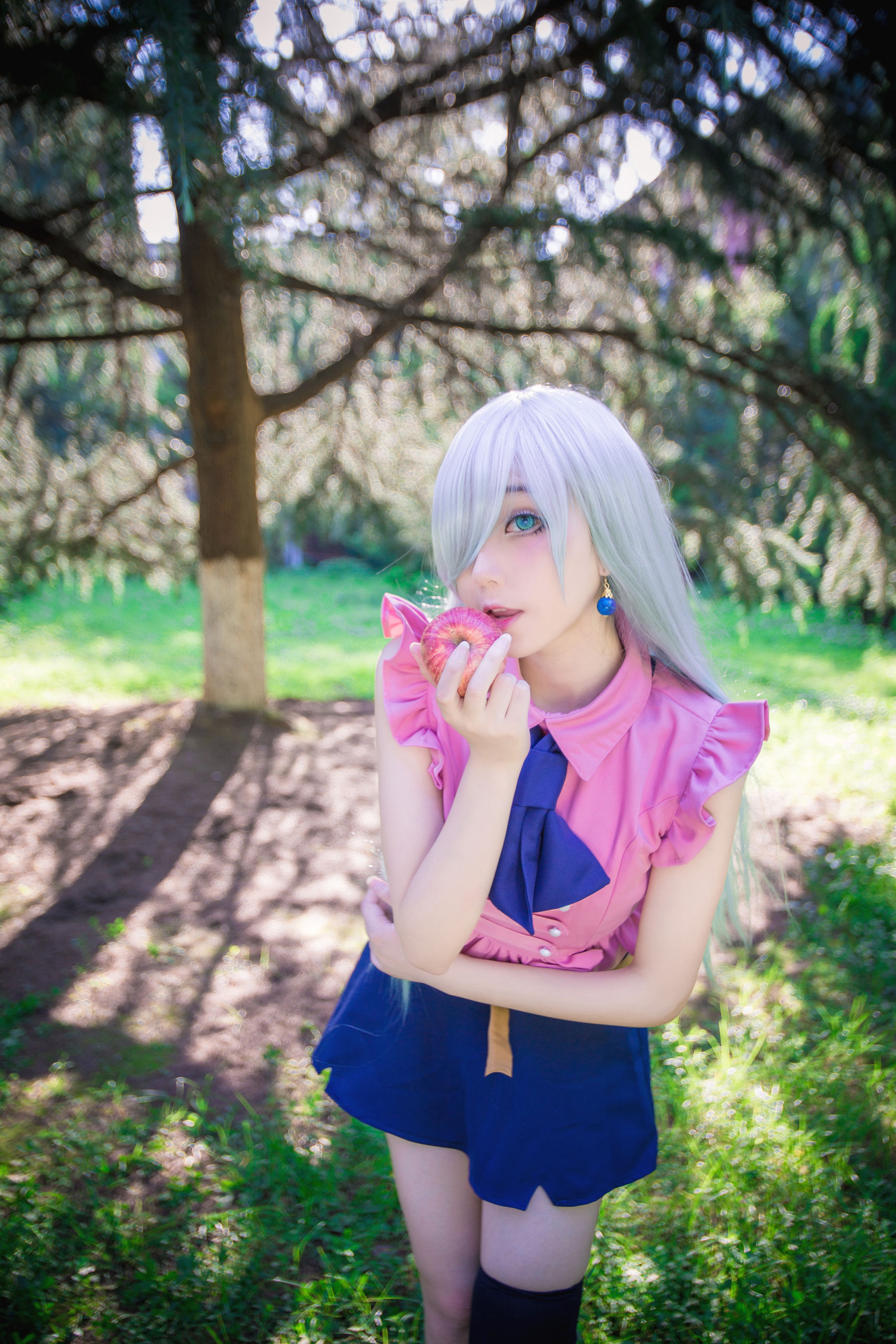 [福利COS] 动漫博主浅野菌子 - 七原罪 伊丽莎白・里昂妮丝第1张