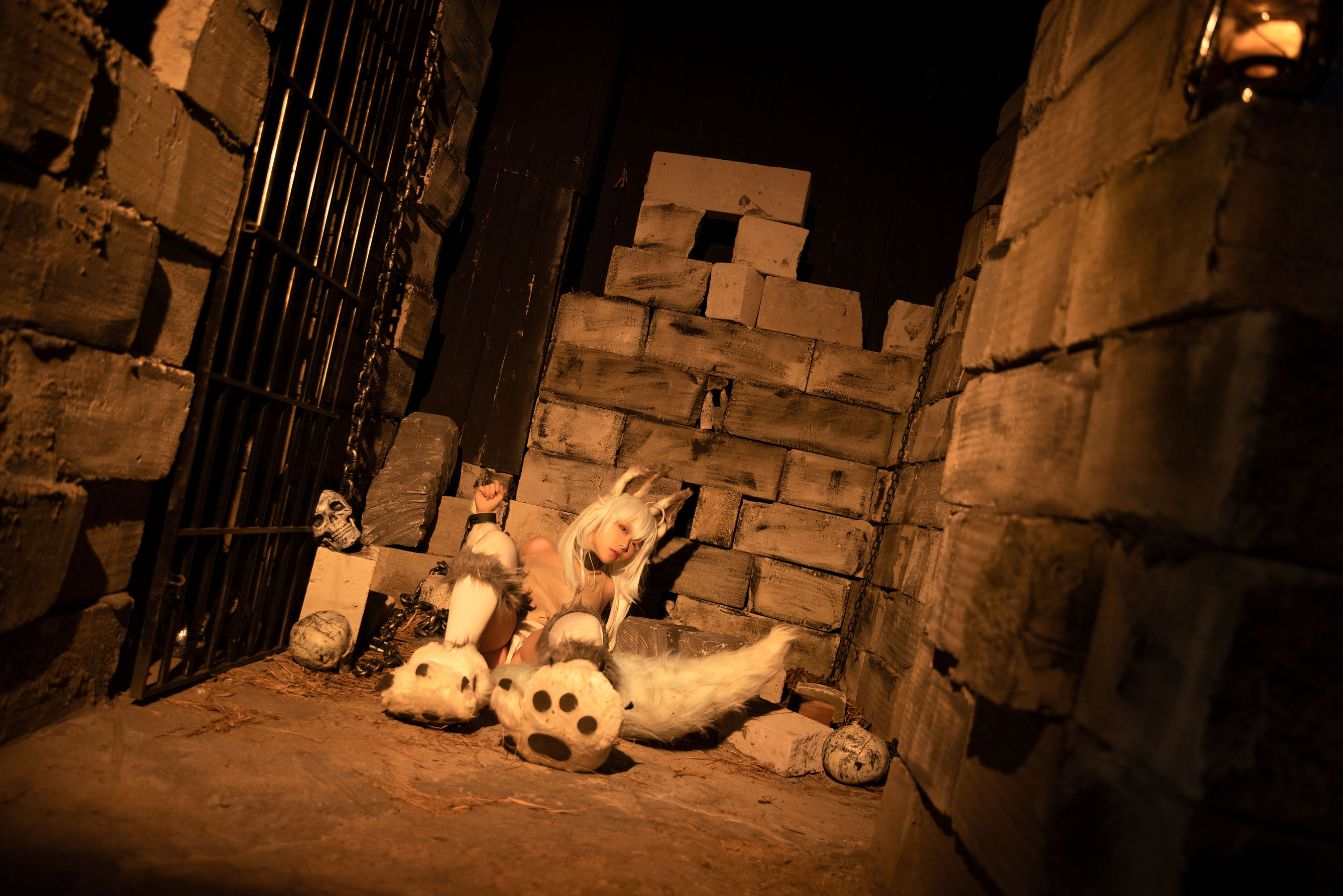 [福利COS] 动漫博主G44不会受伤 - 地牢刹那常服第13张