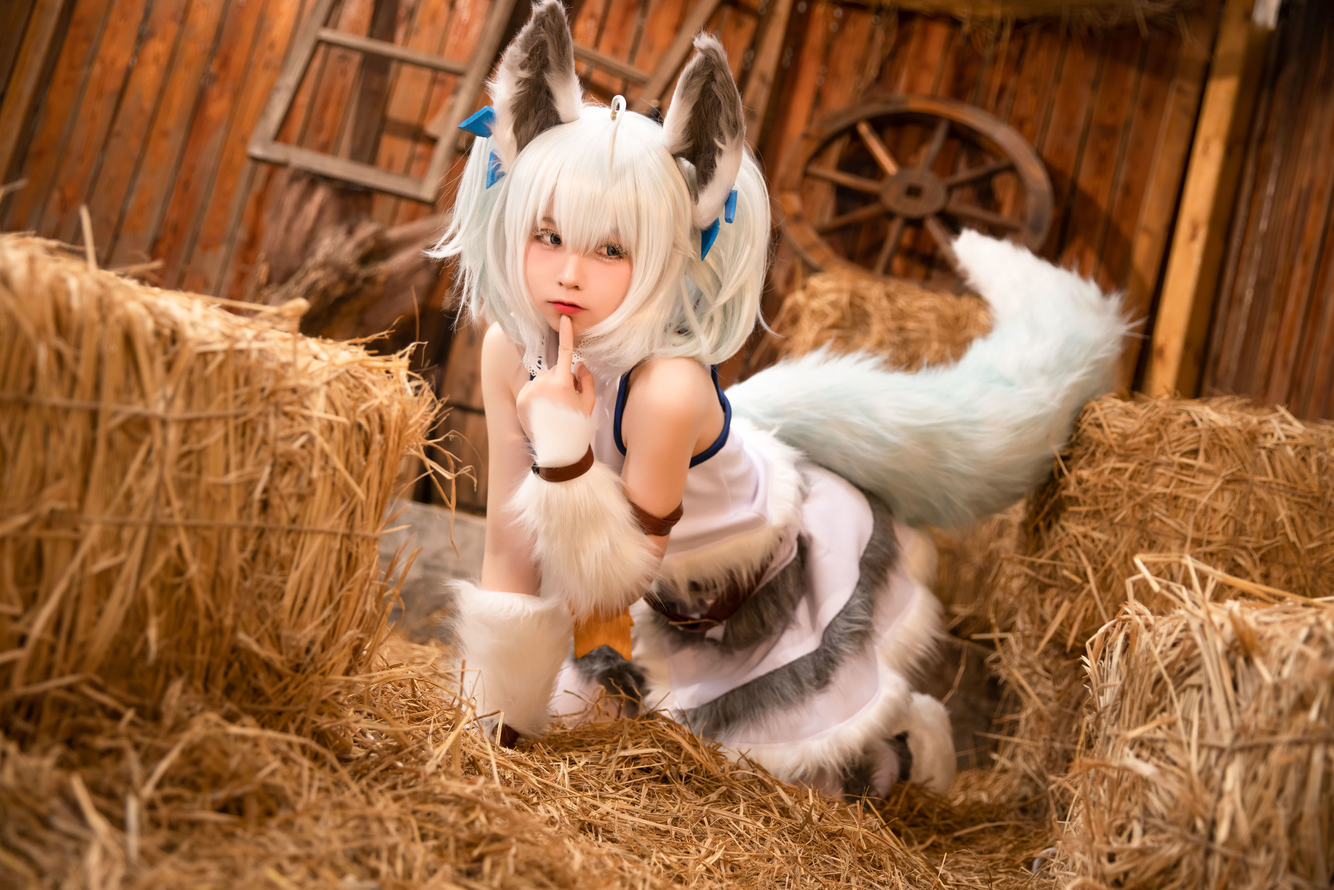 [福利COS] 动漫博主G44不会受伤 - 地牢刹那常服第4张