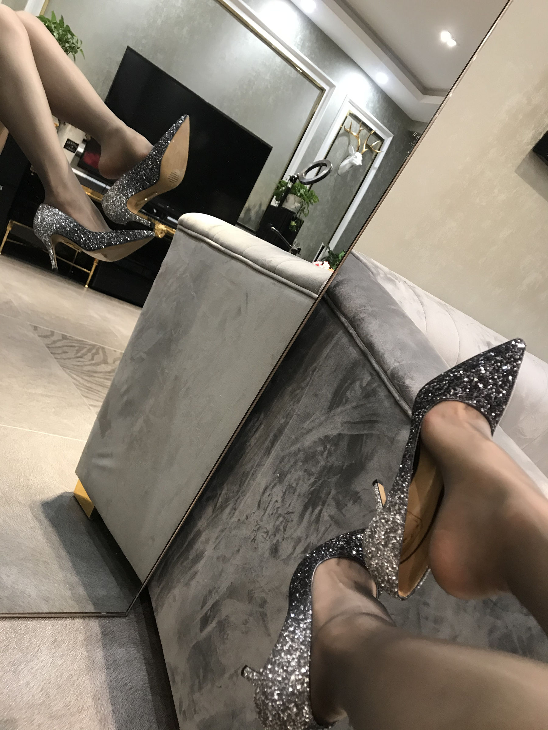 [福利COS] 丝足博主麋鹿_Monroe 2020.05.14 名媛黑丝第6张