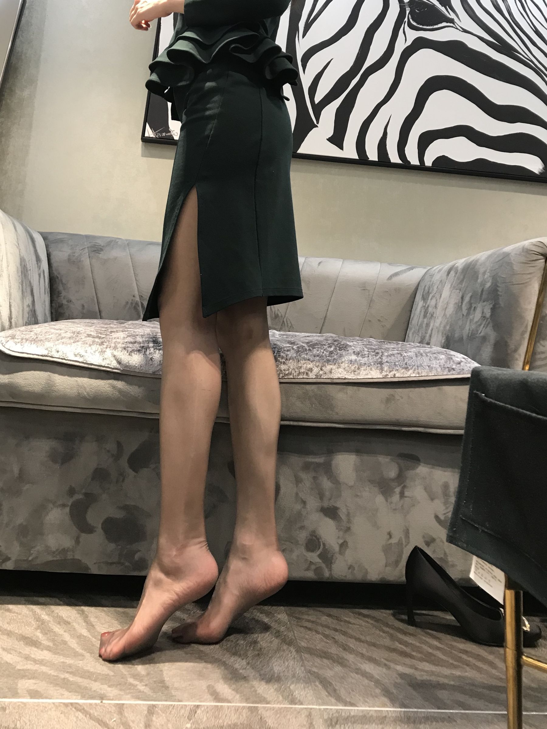 [福利COS] 丝足博主麋鹿_Monroe 2020.04.30 贵妇丝足第9张